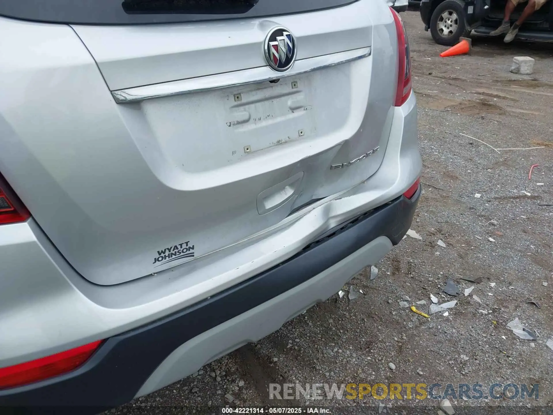 6 Photograph of a damaged car KL4CJASB3KB801862 BUICK ENCORE 2019