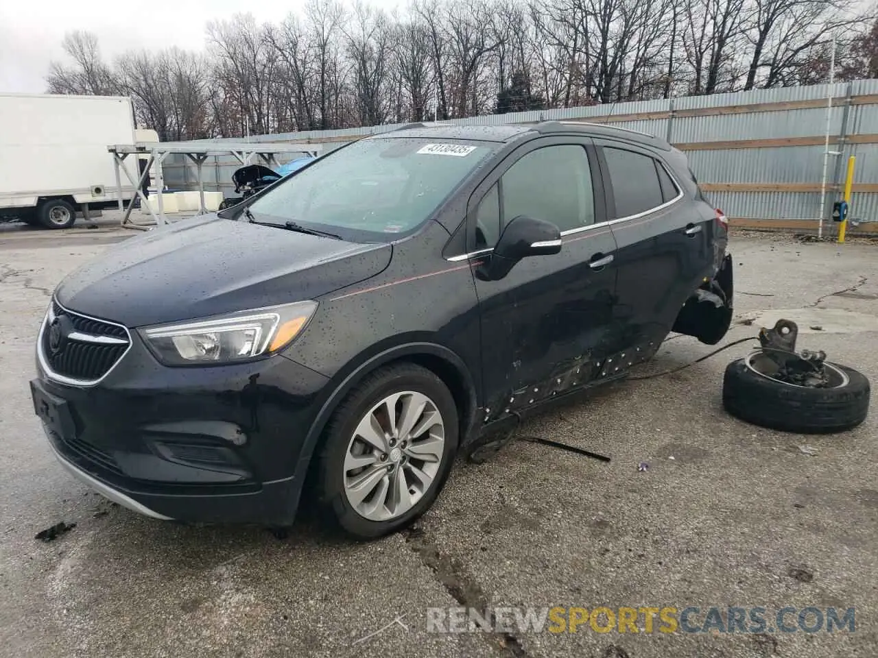 1 Photograph of a damaged car KL4CJASB3KB807273 BUICK ENCORE 2019