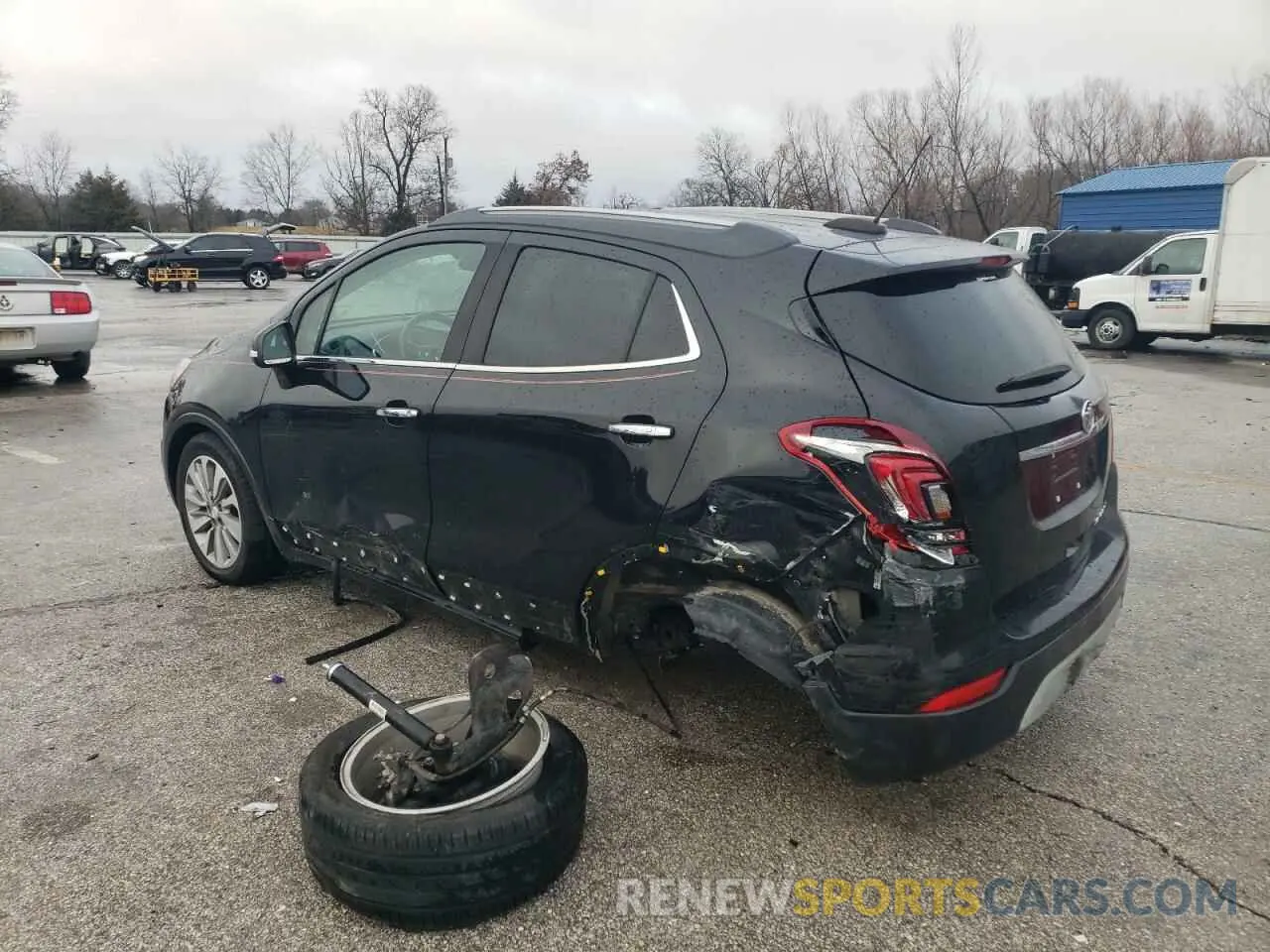 2 Photograph of a damaged car KL4CJASB3KB807273 BUICK ENCORE 2019