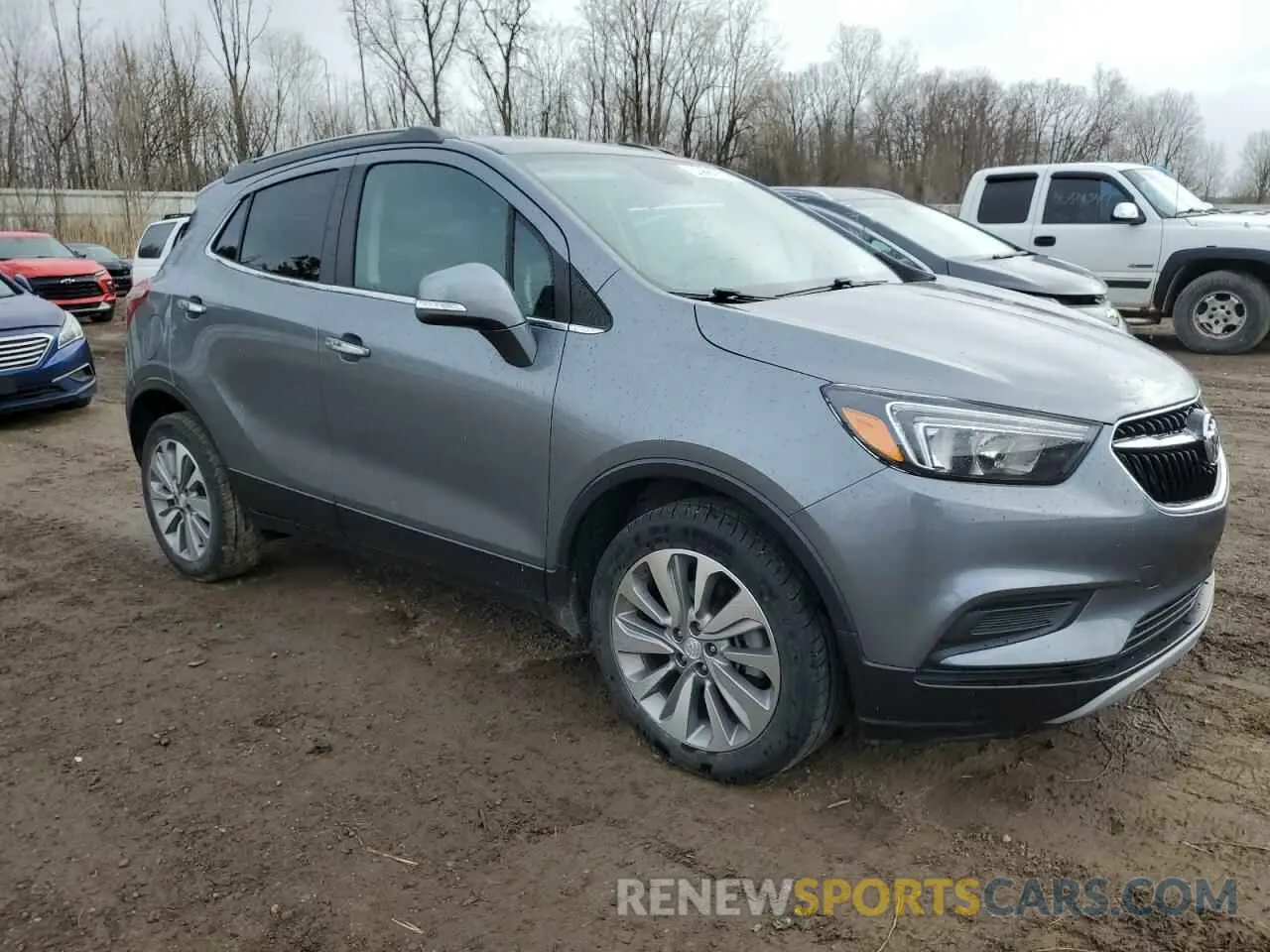 4 Photograph of a damaged car KL4CJASB3KB811758 BUICK ENCORE 2019
