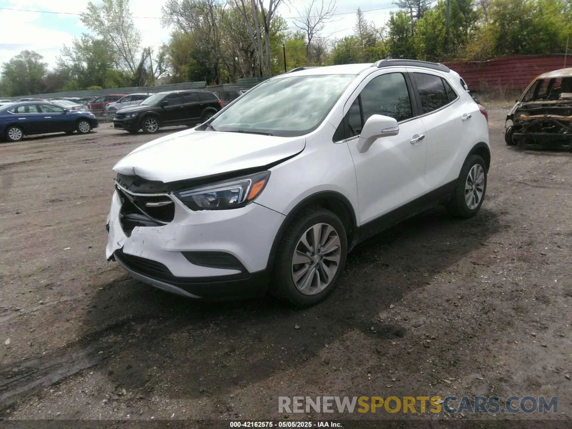 2 Photograph of a damaged car KL4CJASB3KB823957 BUICK ENCORE 2019
