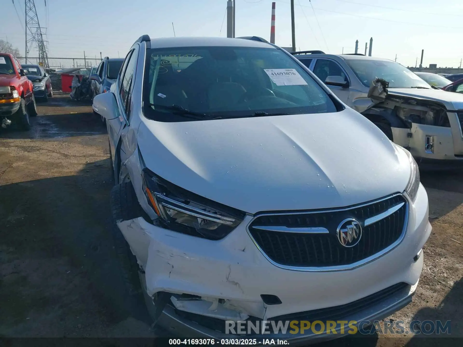 1 Photograph of a damaged car KL4CJASB3KB830570 BUICK ENCORE 2019
