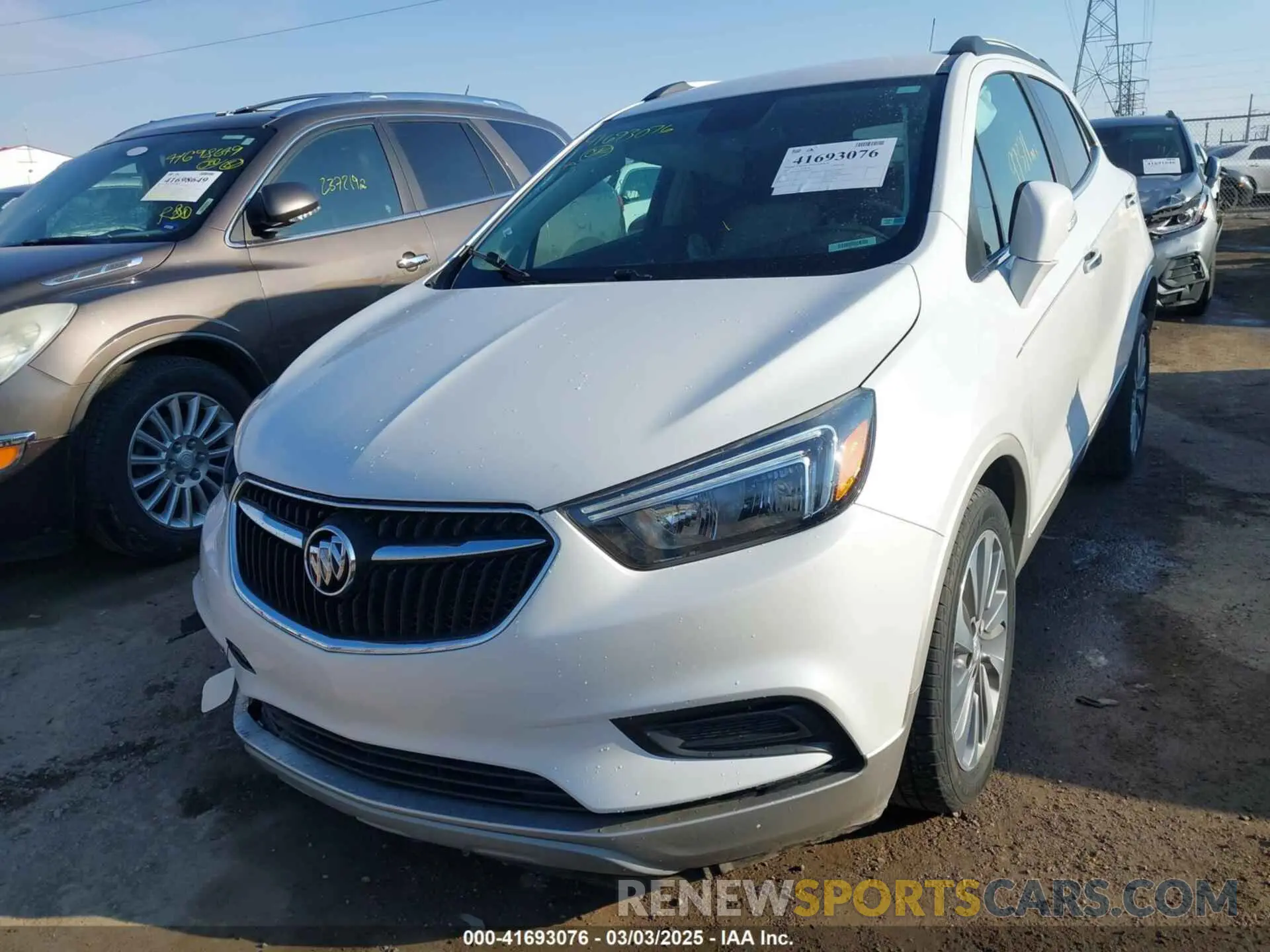 2 Photograph of a damaged car KL4CJASB3KB830570 BUICK ENCORE 2019