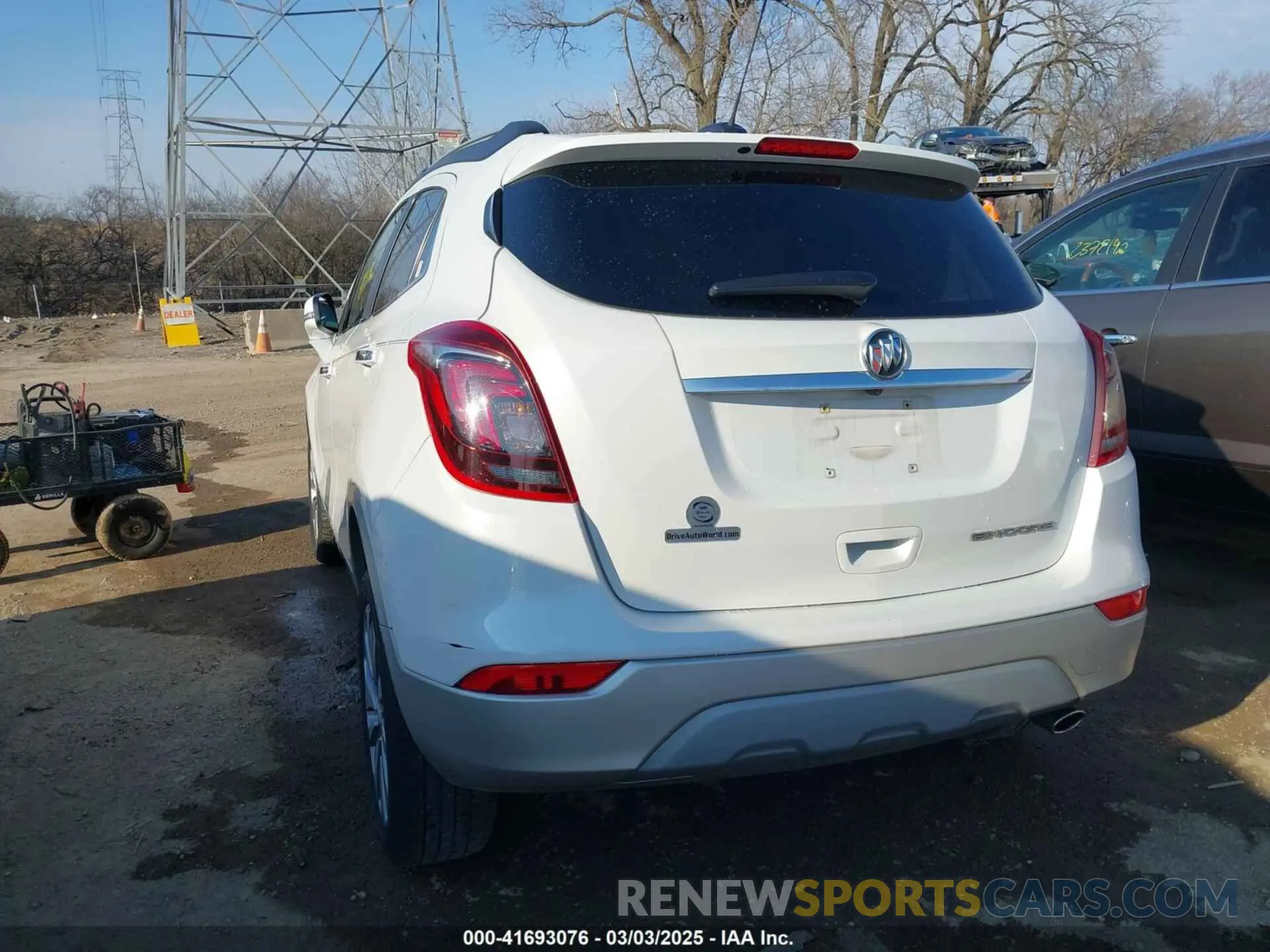 3 Photograph of a damaged car KL4CJASB3KB830570 BUICK ENCORE 2019