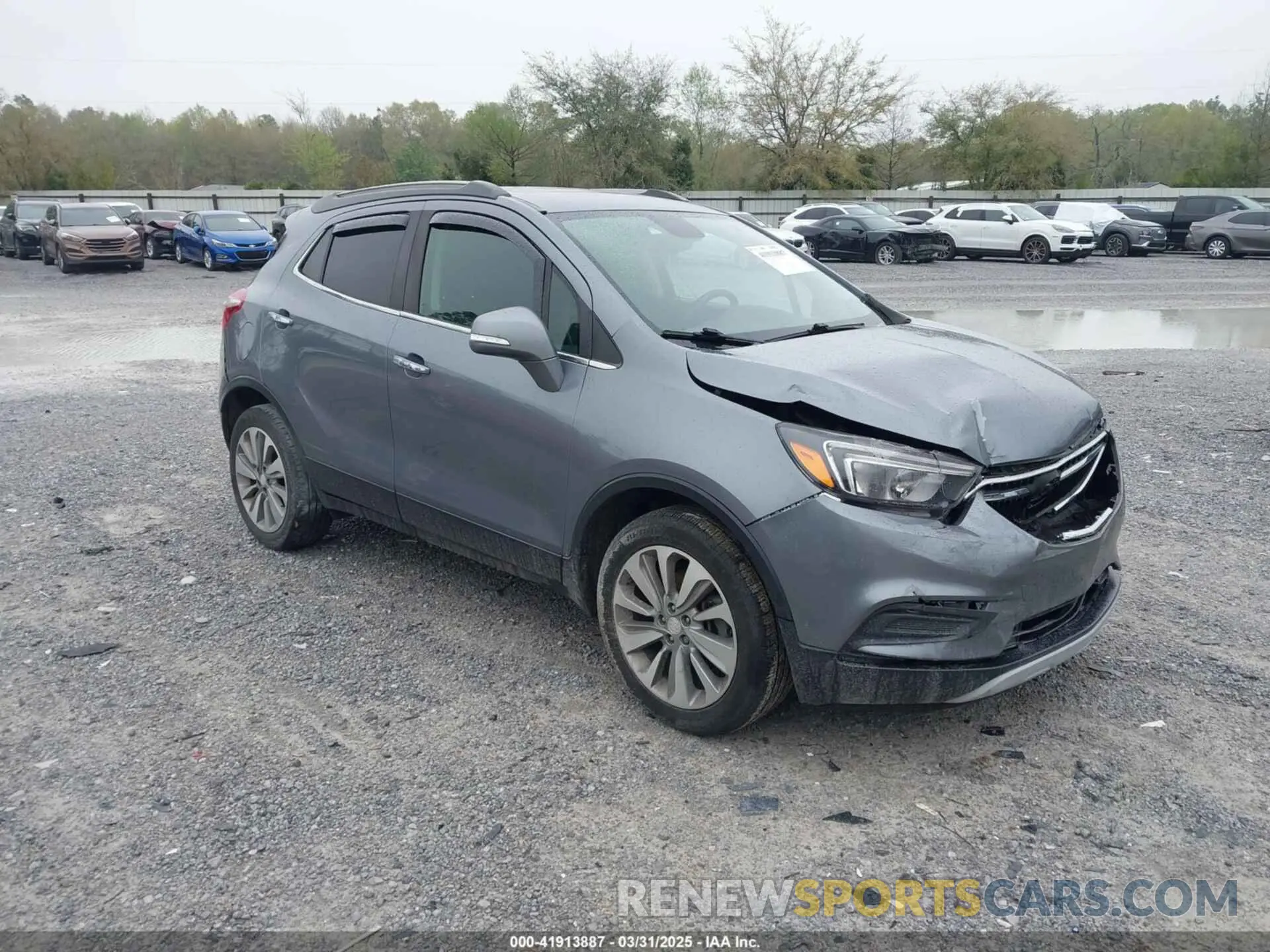 1 Photograph of a damaged car KL4CJASB3KB830830 BUICK ENCORE 2019