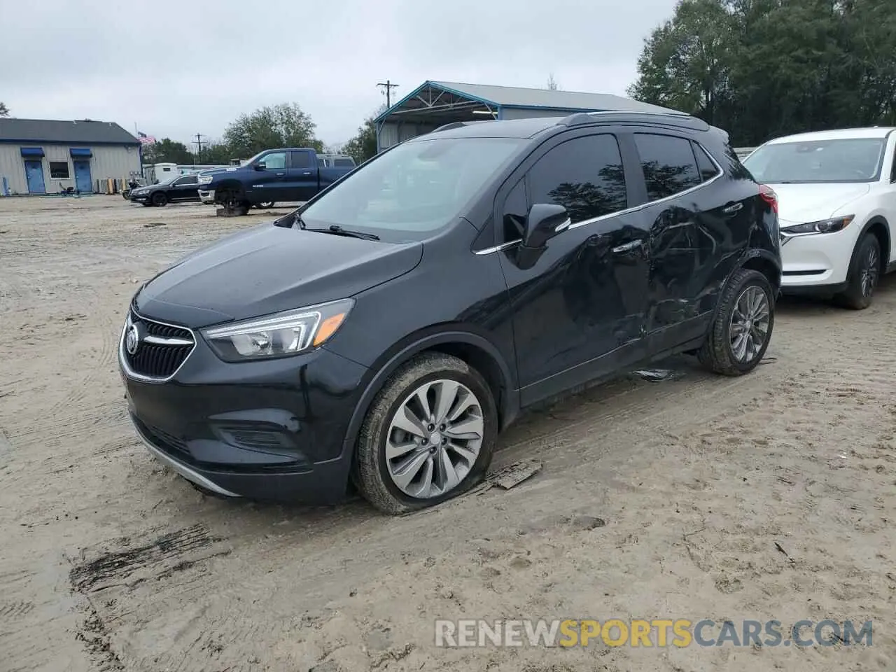 1 Photograph of a damaged car KL4CJASB3KB831220 BUICK ENCORE 2019