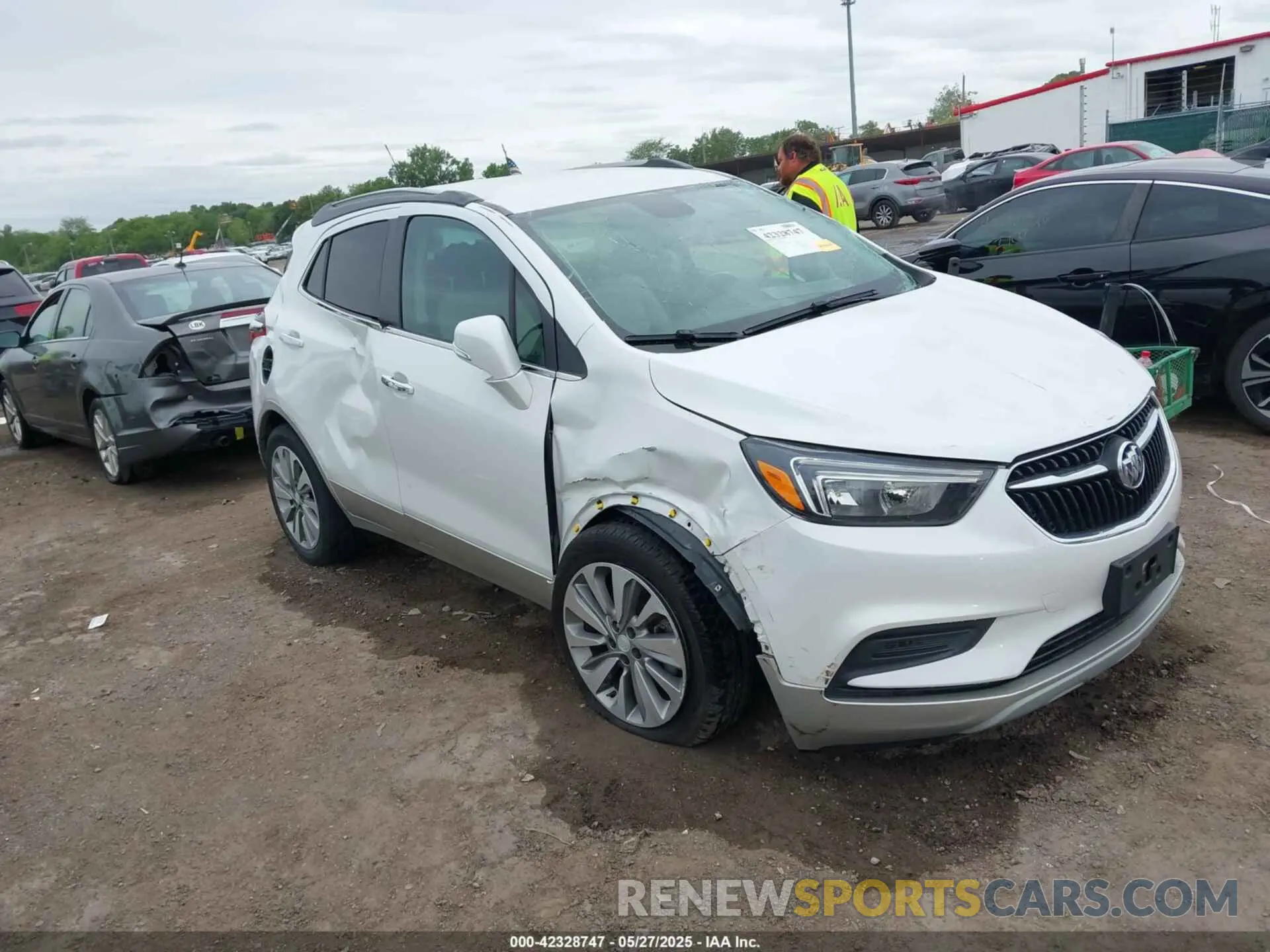 1 Photograph of a damaged car KL4CJASB3KB836966 BUICK ENCORE 2019