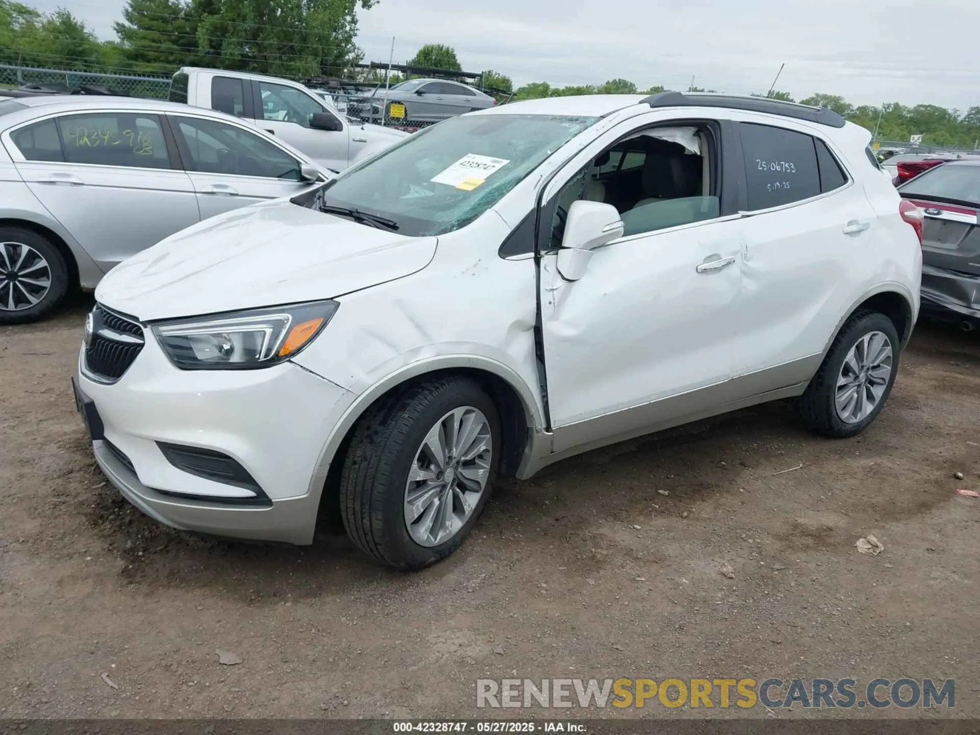 2 Photograph of a damaged car KL4CJASB3KB836966 BUICK ENCORE 2019