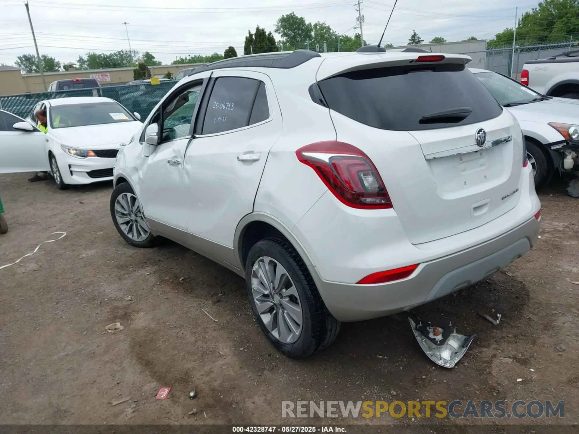 3 Photograph of a damaged car KL4CJASB3KB836966 BUICK ENCORE 2019