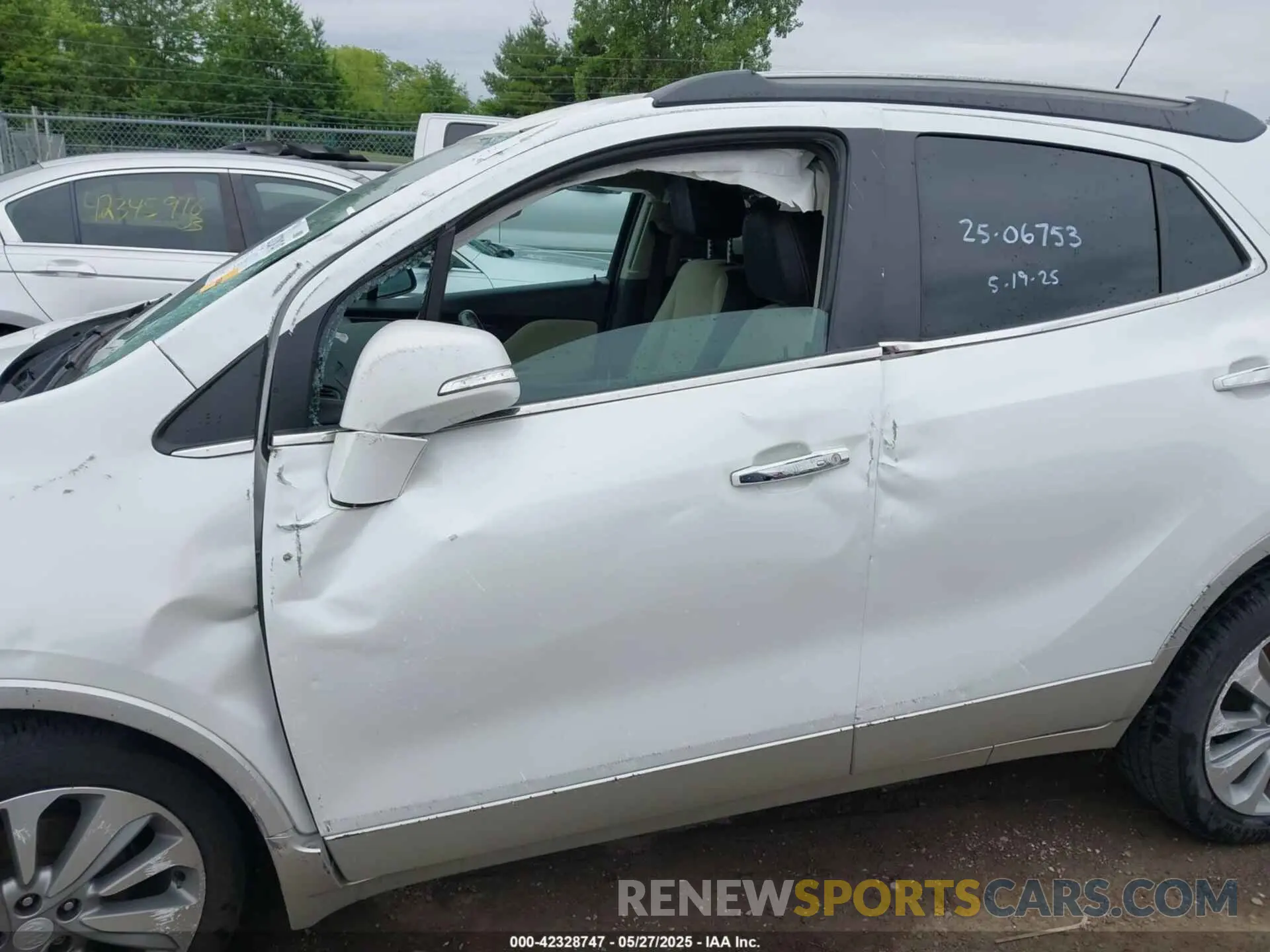 6 Photograph of a damaged car KL4CJASB3KB836966 BUICK ENCORE 2019