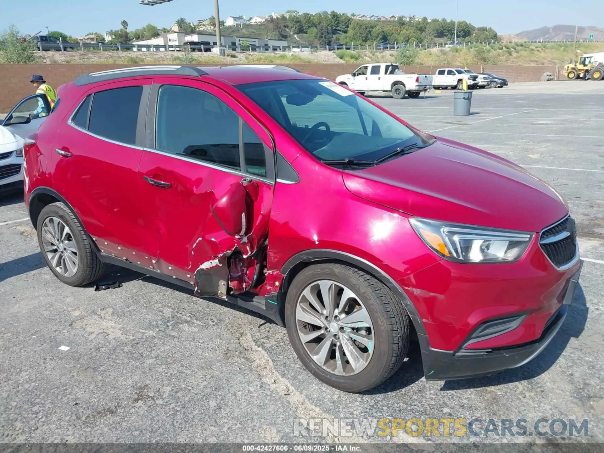 6 Photograph of a damaged car KL4CJASB3KB878831 BUICK ENCORE 2019