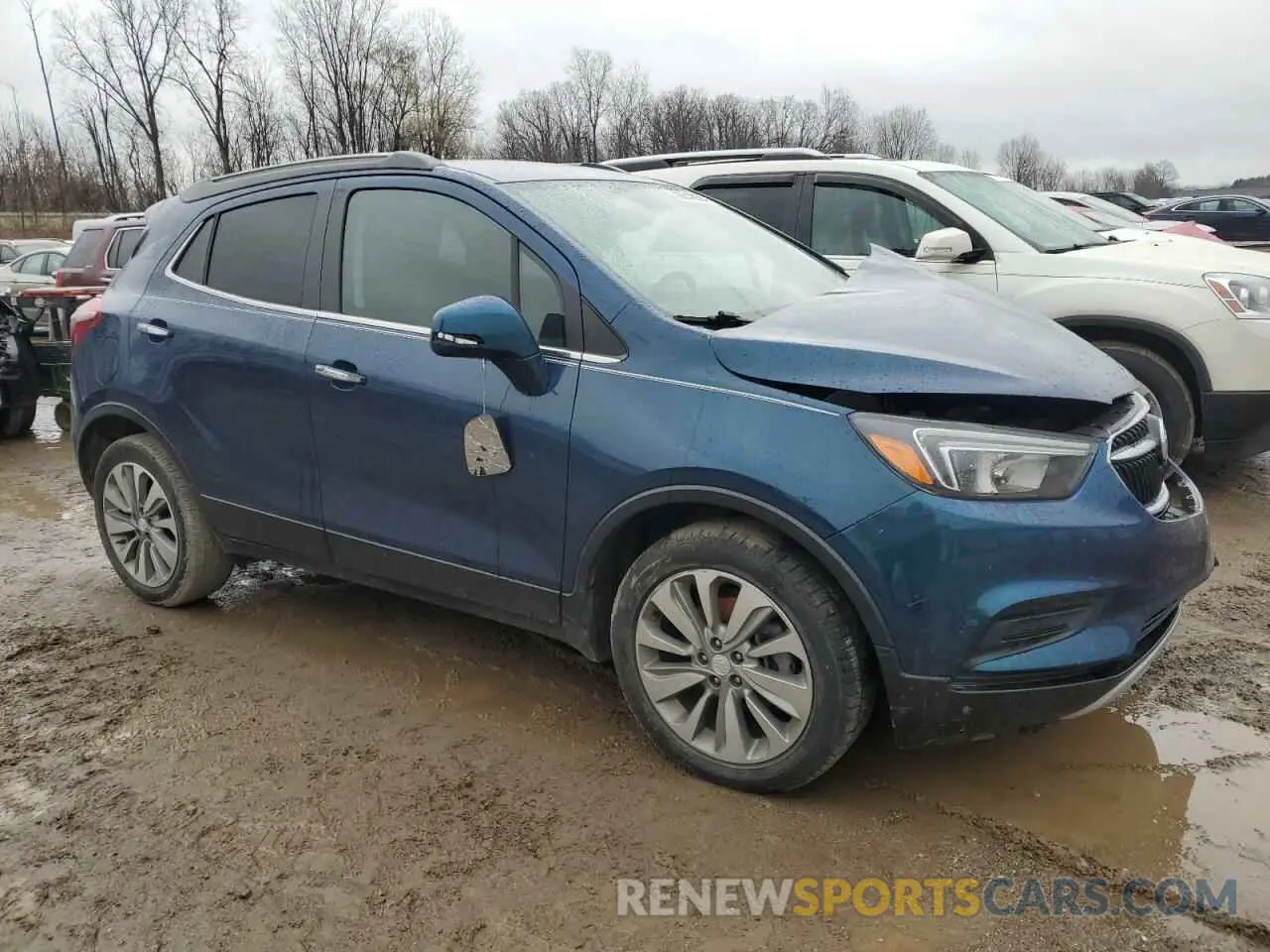 4 Photograph of a damaged car KL4CJASB3KB883317 BUICK ENCORE 2019
