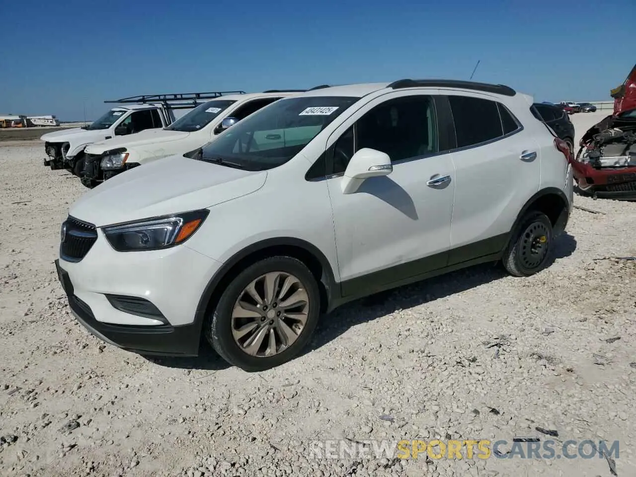 1 Photograph of a damaged car KL4CJASB3KB908863 BUICK ENCORE 2019