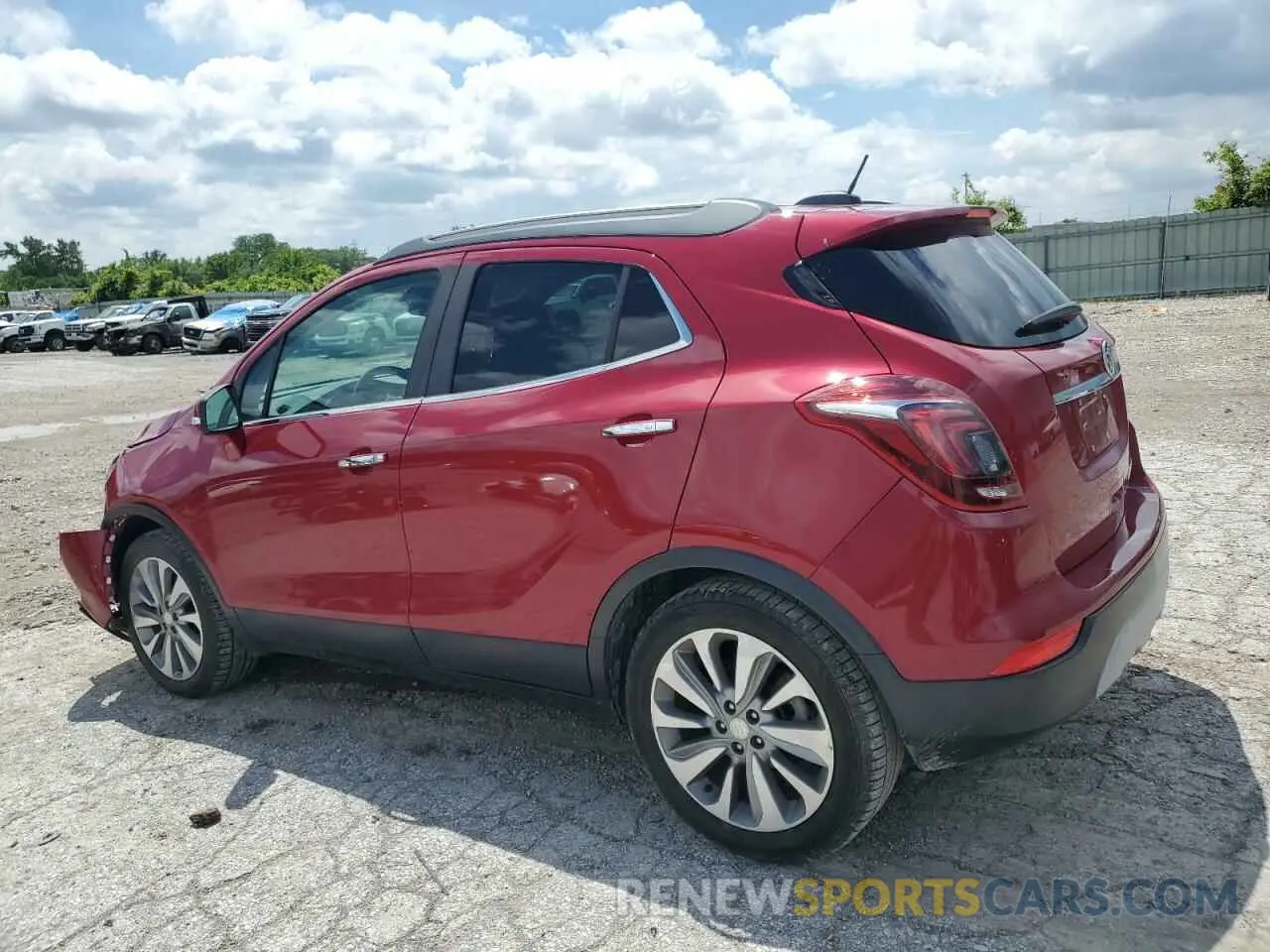 2 Photograph of a damaged car KL4CJASB3KB911794 BUICK ENCORE 2019