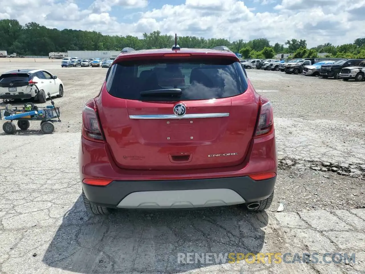 6 Photograph of a damaged car KL4CJASB3KB911794 BUICK ENCORE 2019