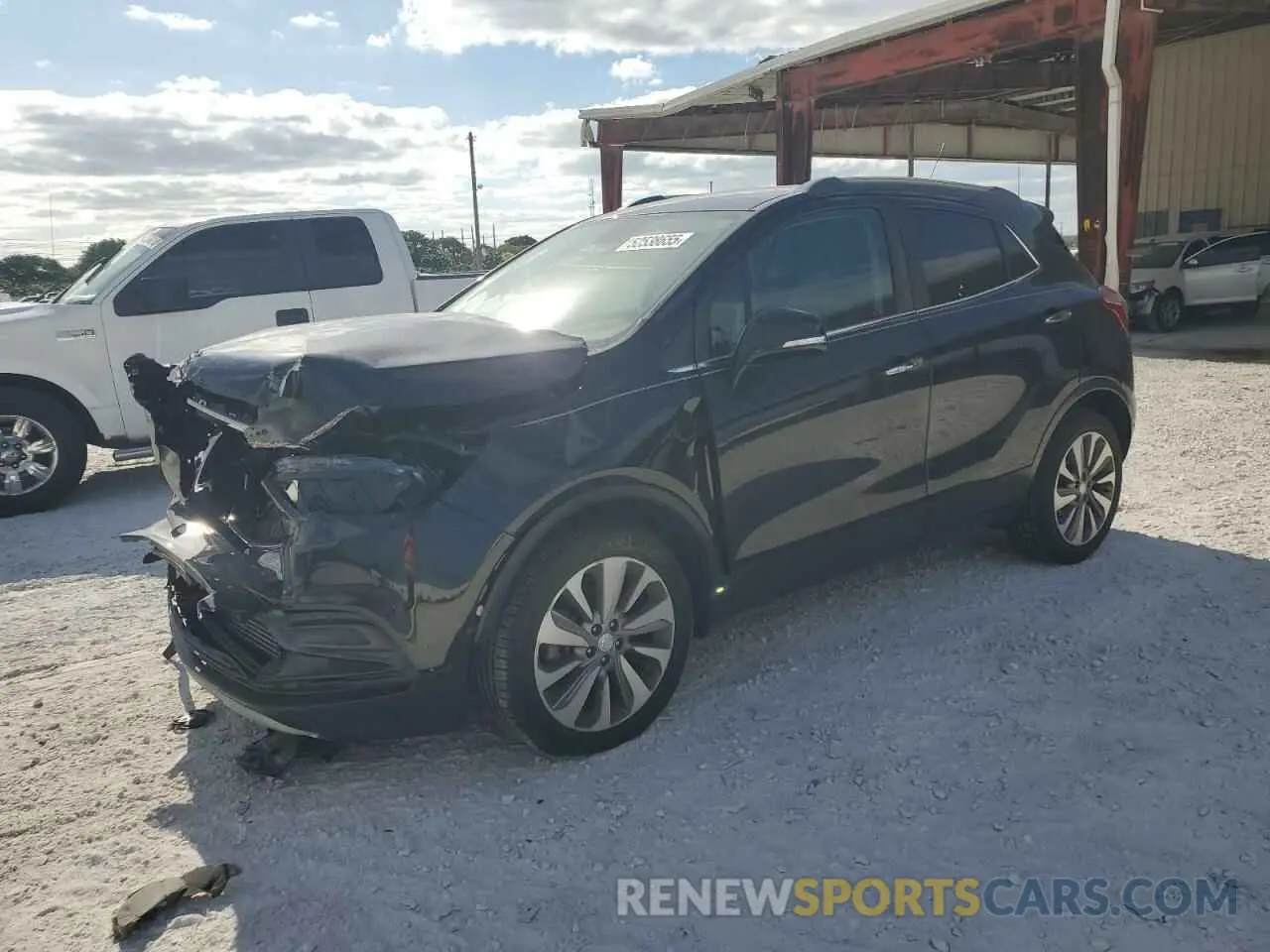 1 Photograph of a damaged car KL4CJASB3KB920804 BUICK ENCORE 2019