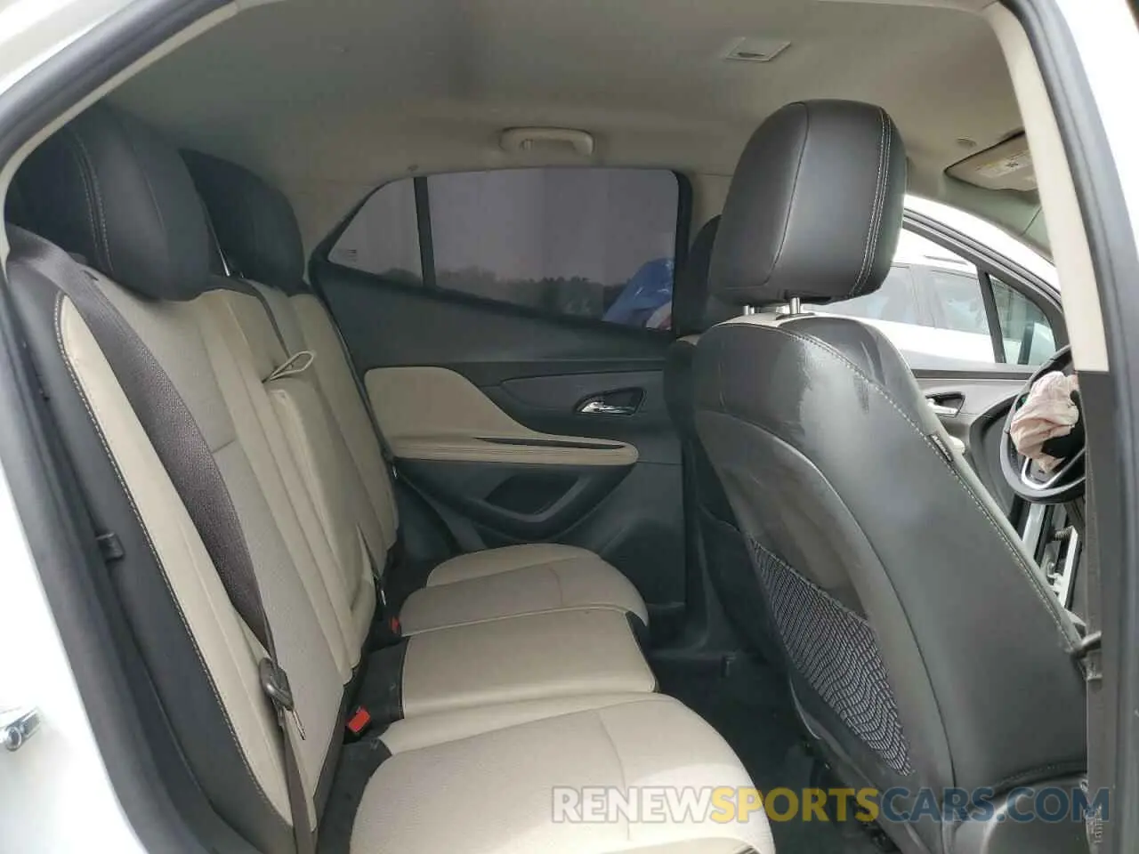 10 Photograph of a damaged car KL4CJASB3KB939062 BUICK ENCORE 2019