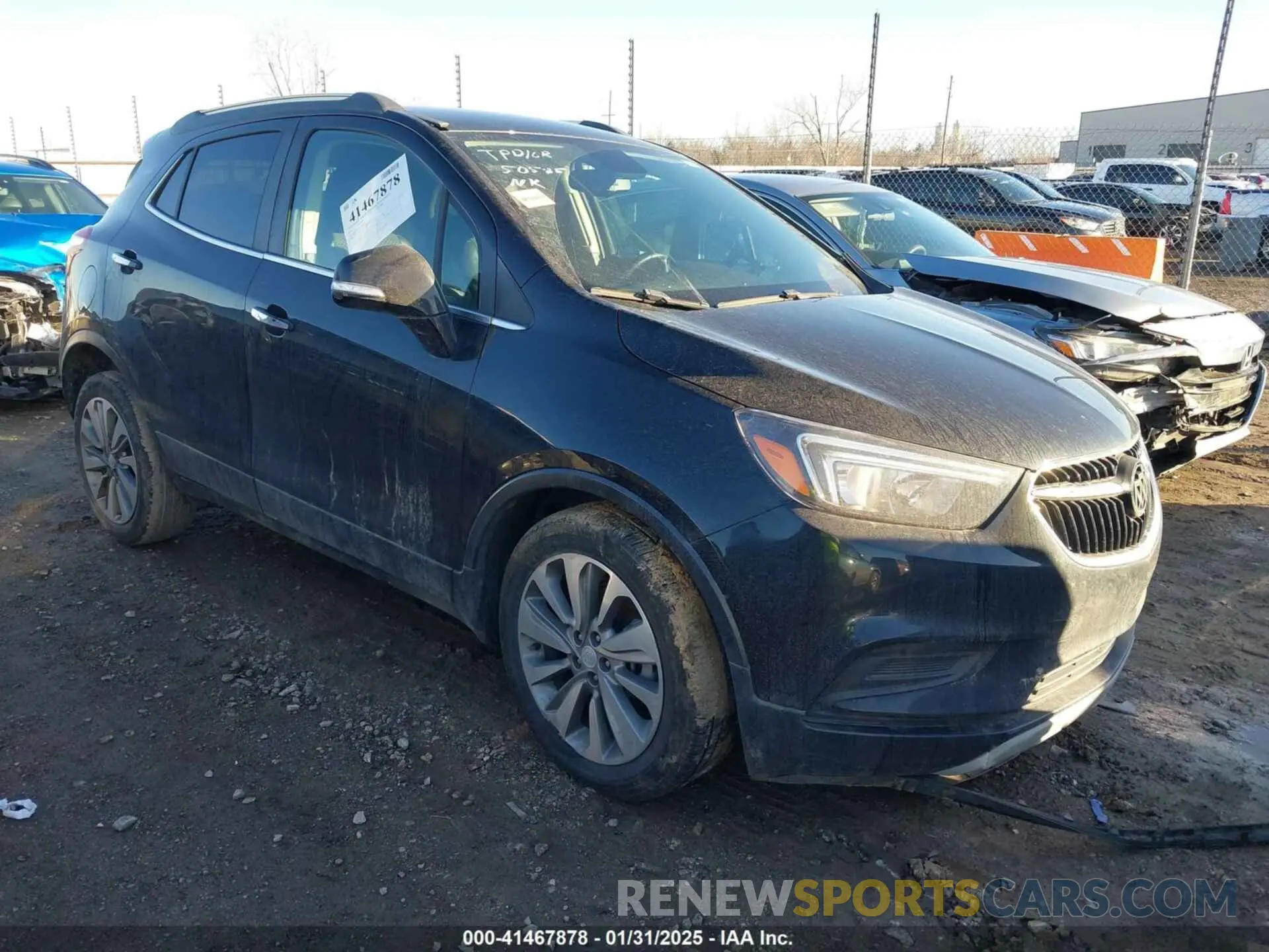 1 Photograph of a damaged car KL4CJASB3KB959523 BUICK ENCORE 2019