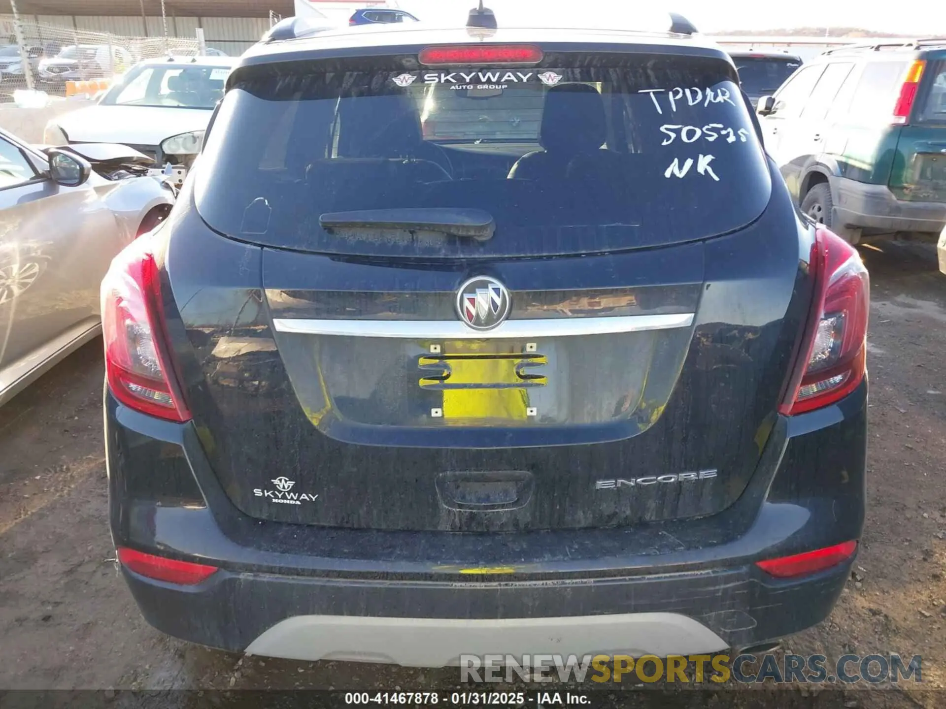 15 Photograph of a damaged car KL4CJASB3KB959523 BUICK ENCORE 2019