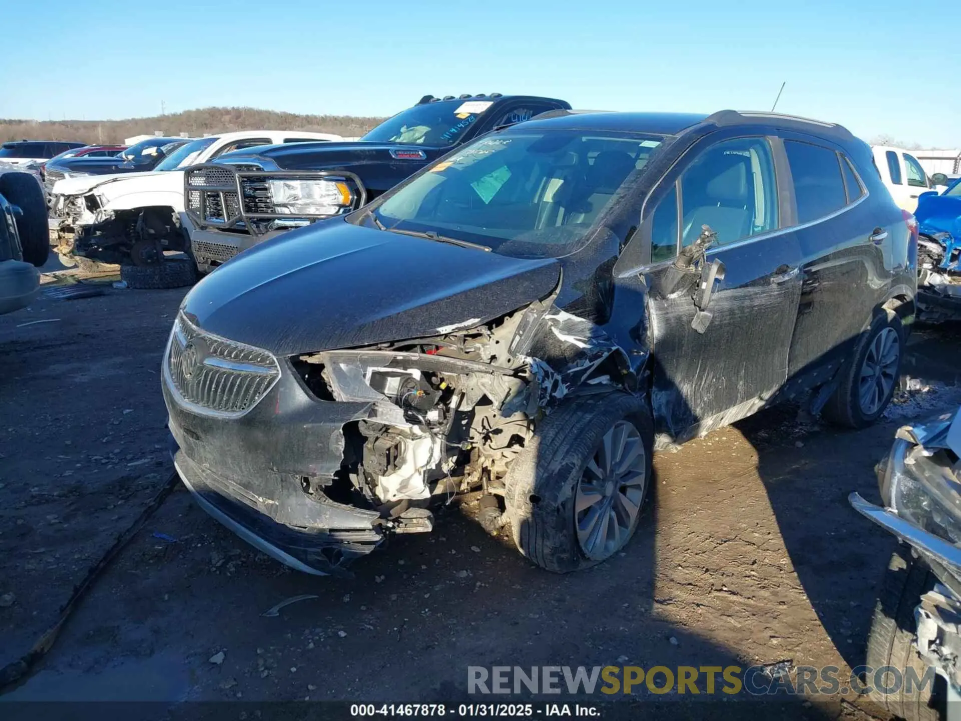 2 Photograph of a damaged car KL4CJASB3KB959523 BUICK ENCORE 2019