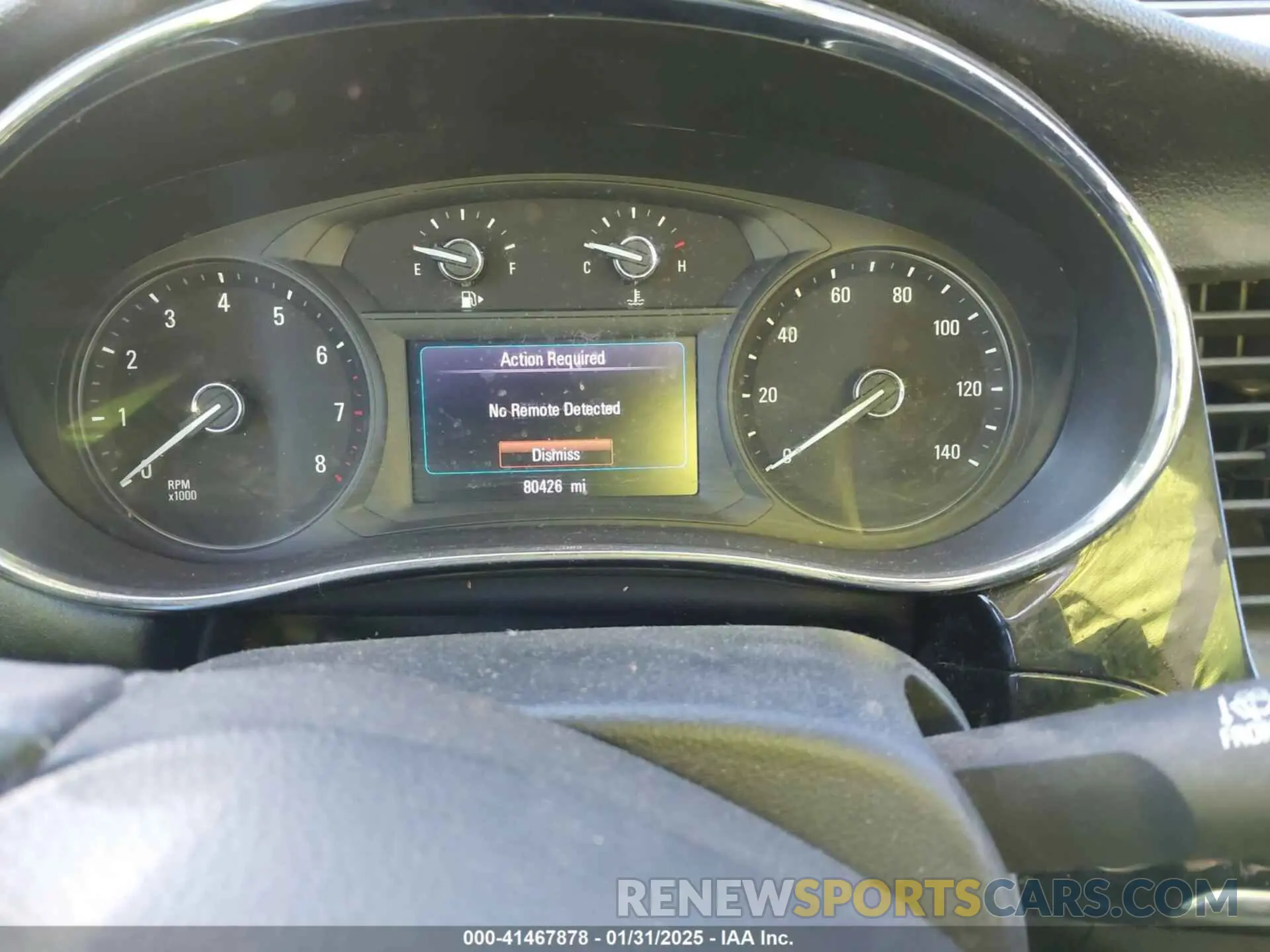7 Photograph of a damaged car KL4CJASB3KB959523 BUICK ENCORE 2019