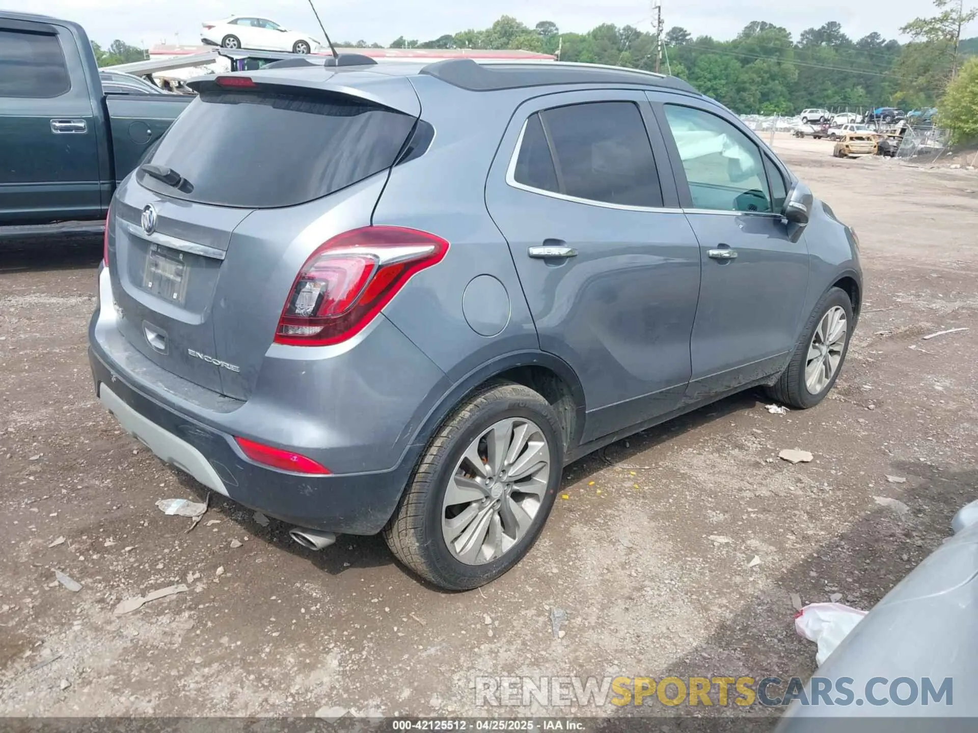 4 Photograph of a damaged car KL4CJASB4KA835826 BUICK ENCORE 2019