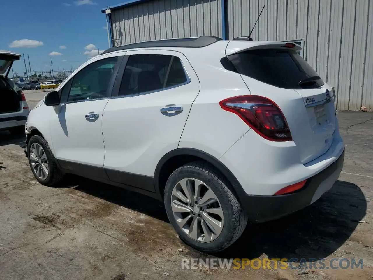 2 Photograph of a damaged car KL4CJASB4KB772405 BUICK ENCORE 2019