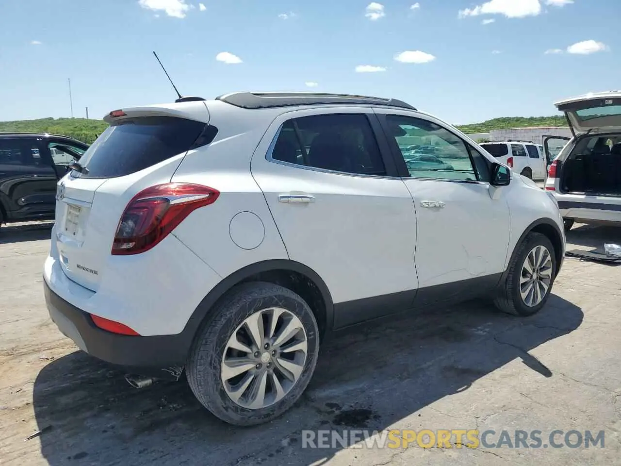 3 Photograph of a damaged car KL4CJASB4KB772405 BUICK ENCORE 2019