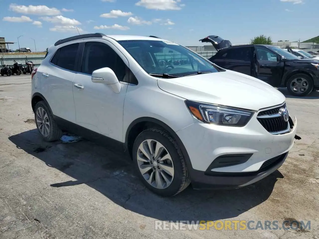 4 Photograph of a damaged car KL4CJASB4KB772405 BUICK ENCORE 2019