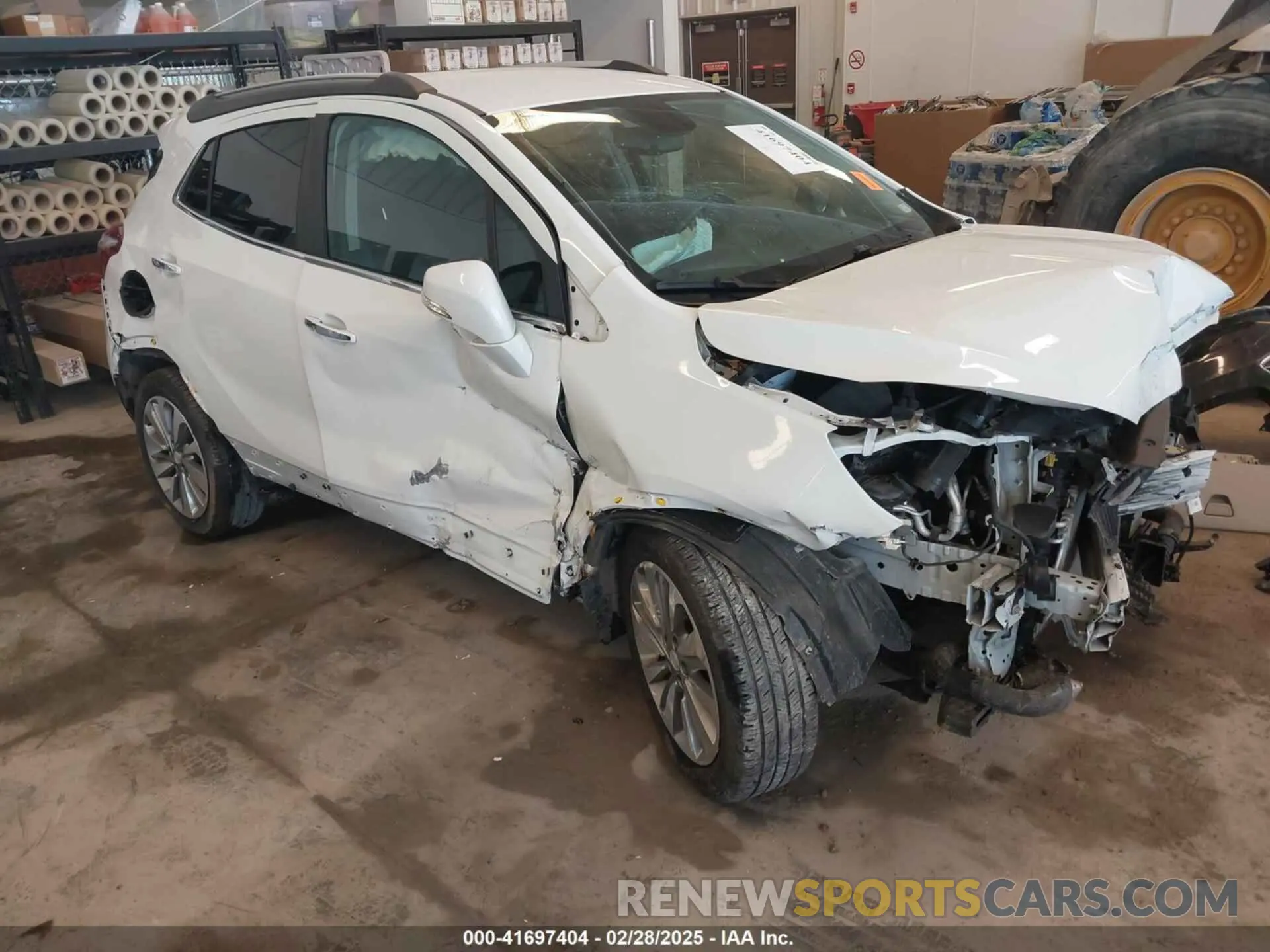 1 Photograph of a damaged car KL4CJASB4KB780973 BUICK ENCORE 2019