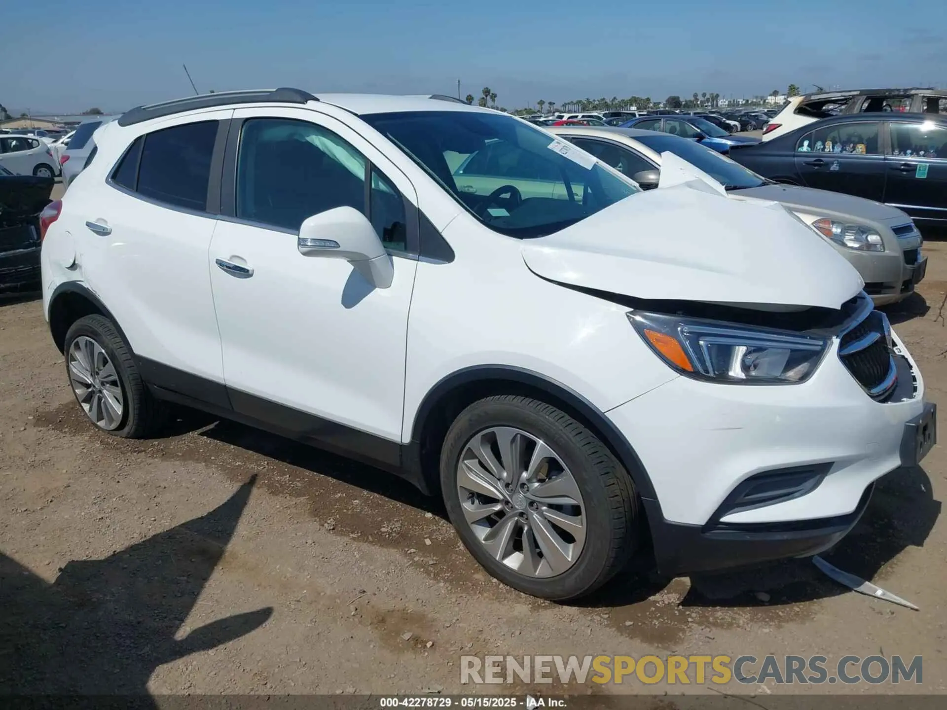 1 Photograph of a damaged car KL4CJASB4KB825233 BUICK ENCORE 2019