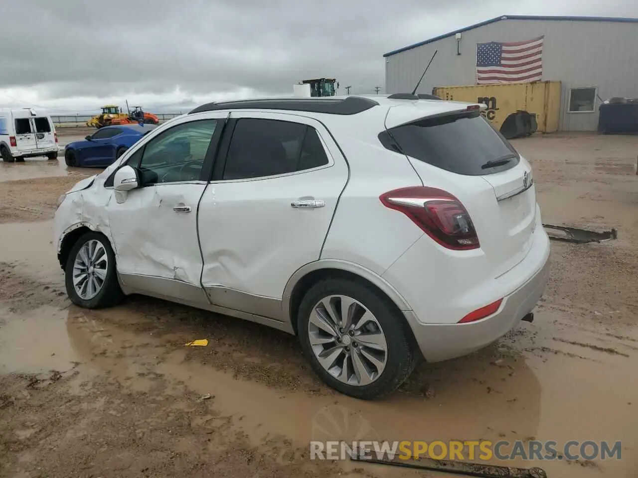 2 Photograph of a damaged car KL4CJASB4KB828214 BUICK ENCORE 2019