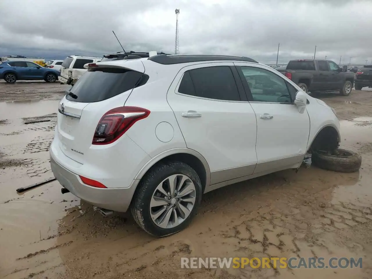 3 Photograph of a damaged car KL4CJASB4KB828214 BUICK ENCORE 2019
