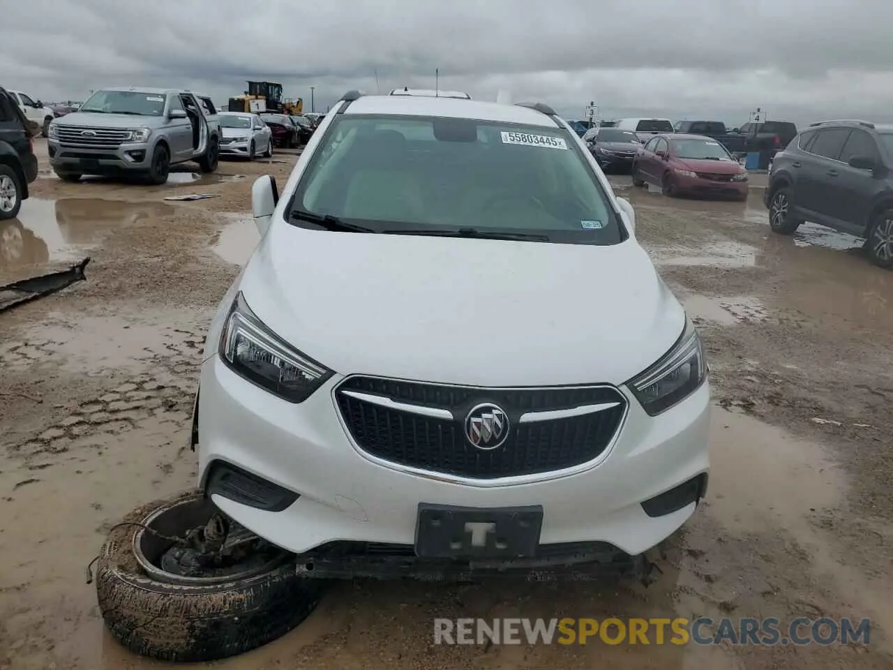 5 Photograph of a damaged car KL4CJASB4KB828214 BUICK ENCORE 2019