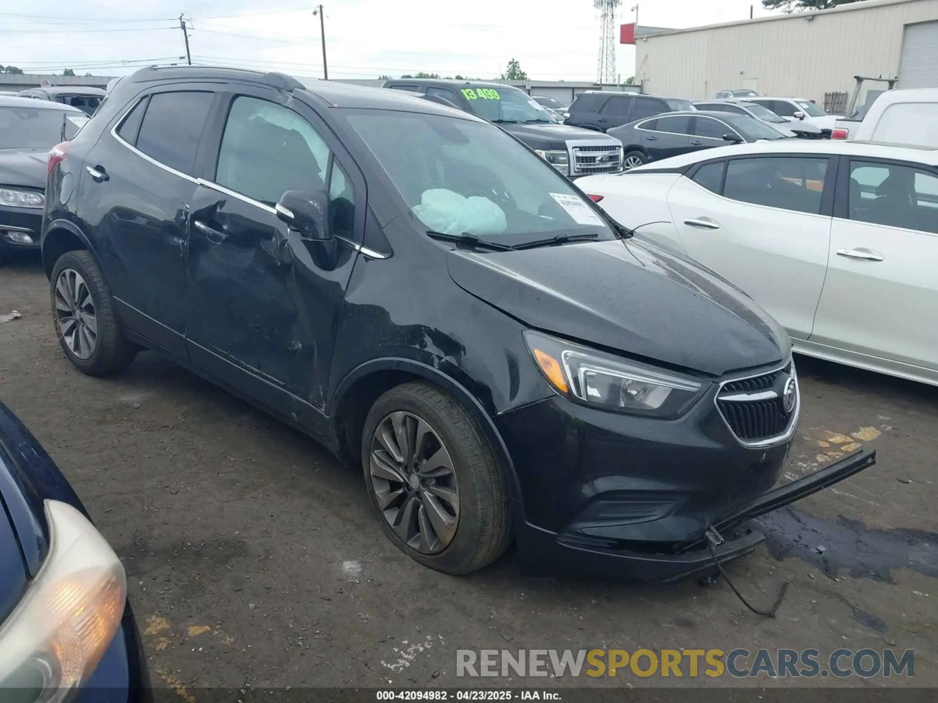 1 Photograph of a damaged car KL4CJASB4KB844770 BUICK ENCORE 2019
