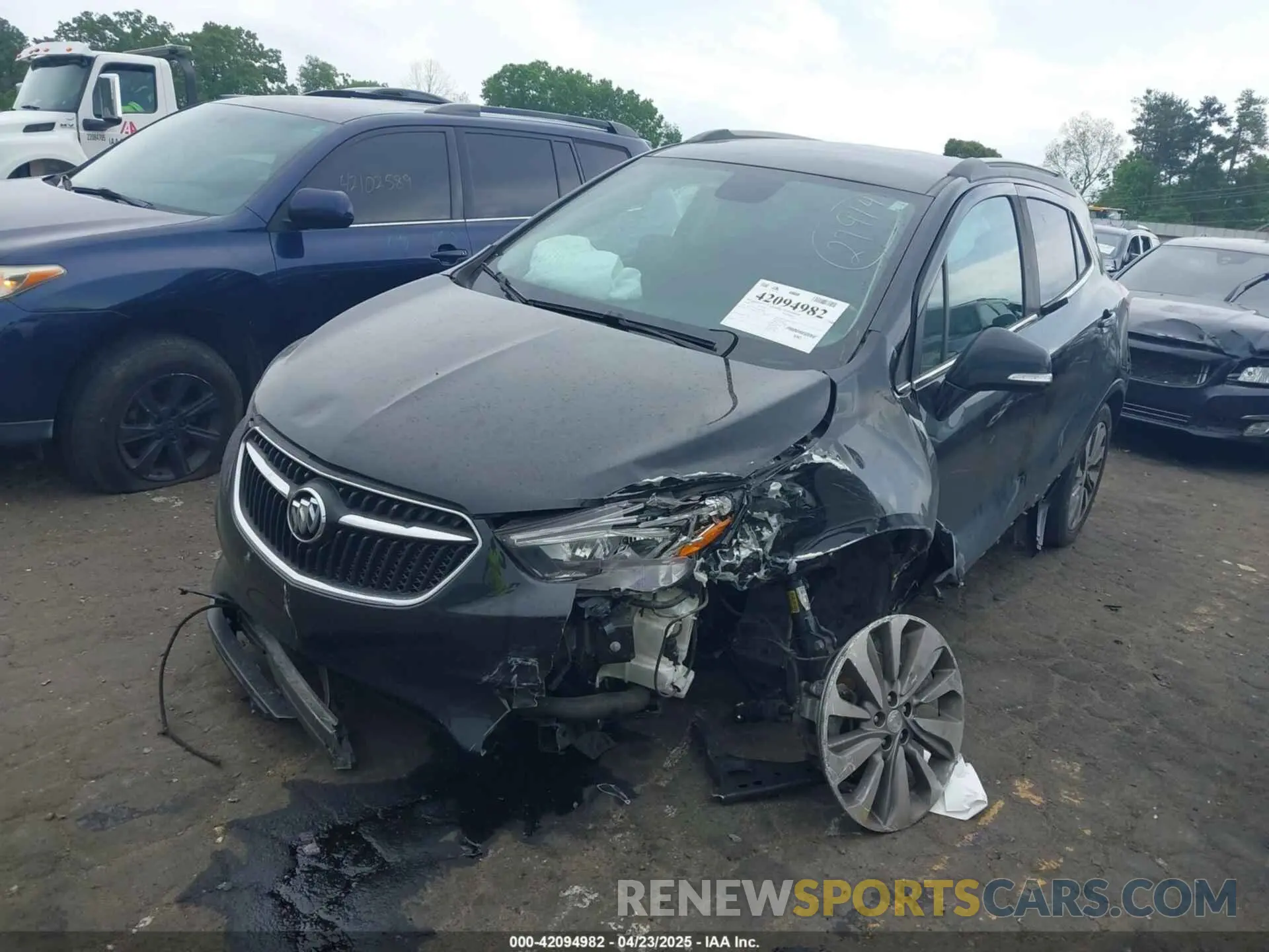 2 Photograph of a damaged car KL4CJASB4KB844770 BUICK ENCORE 2019