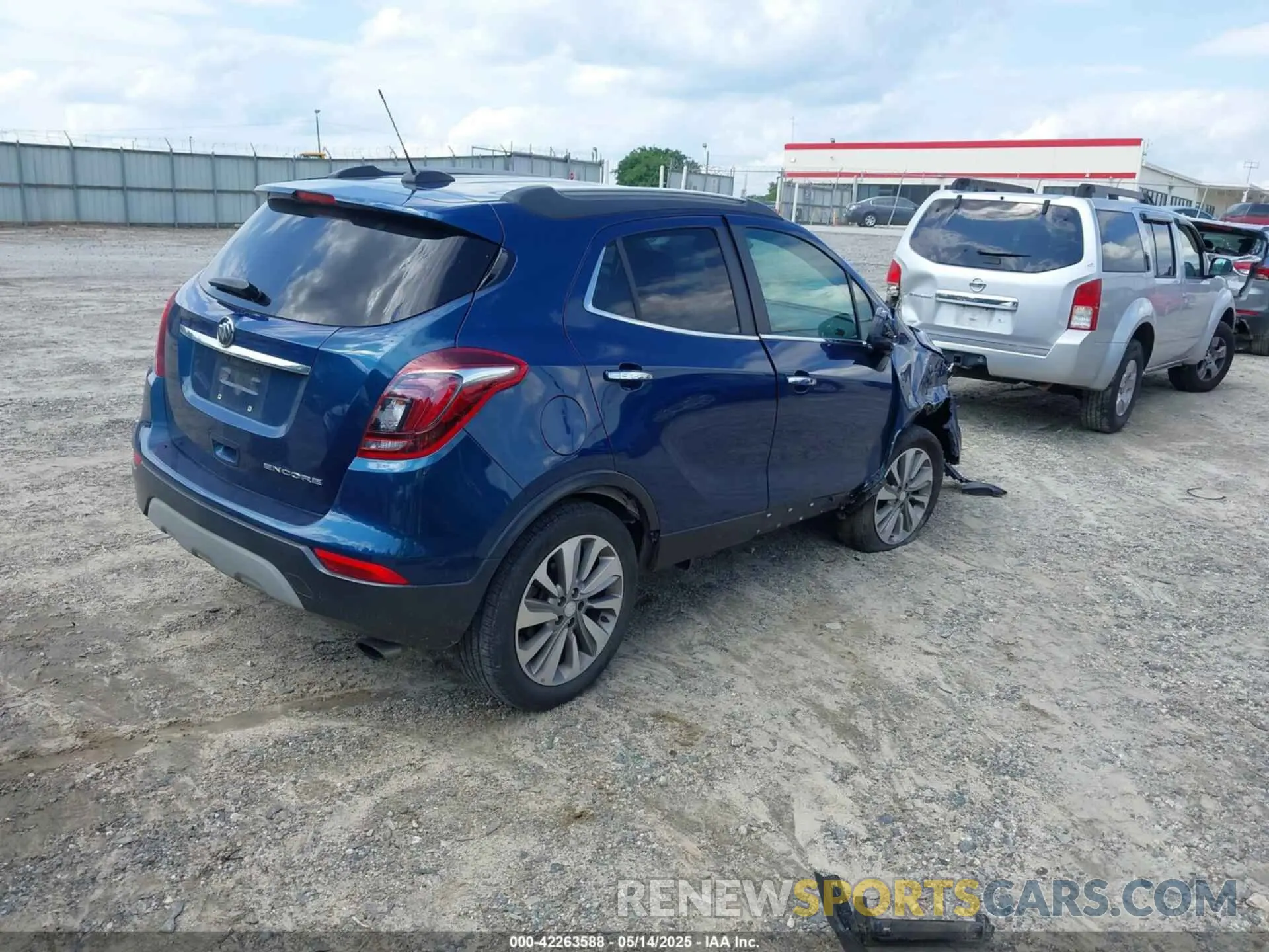 4 Photograph of a damaged car KL4CJASB4KB885206 BUICK ENCORE 2019