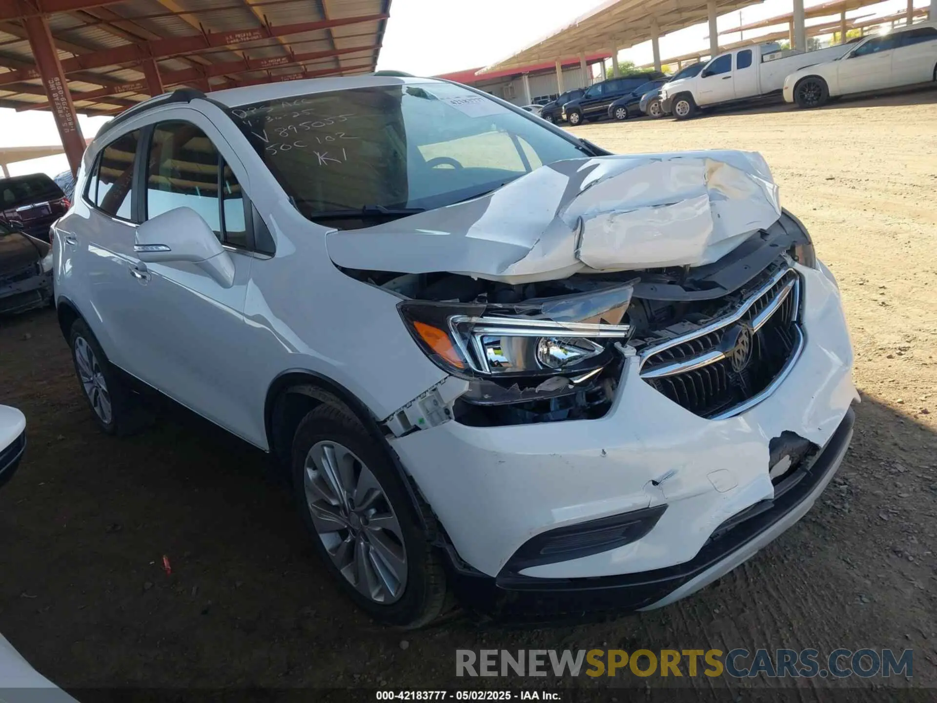 1 Photograph of a damaged car KL4CJASB4KB895055 BUICK ENCORE 2019