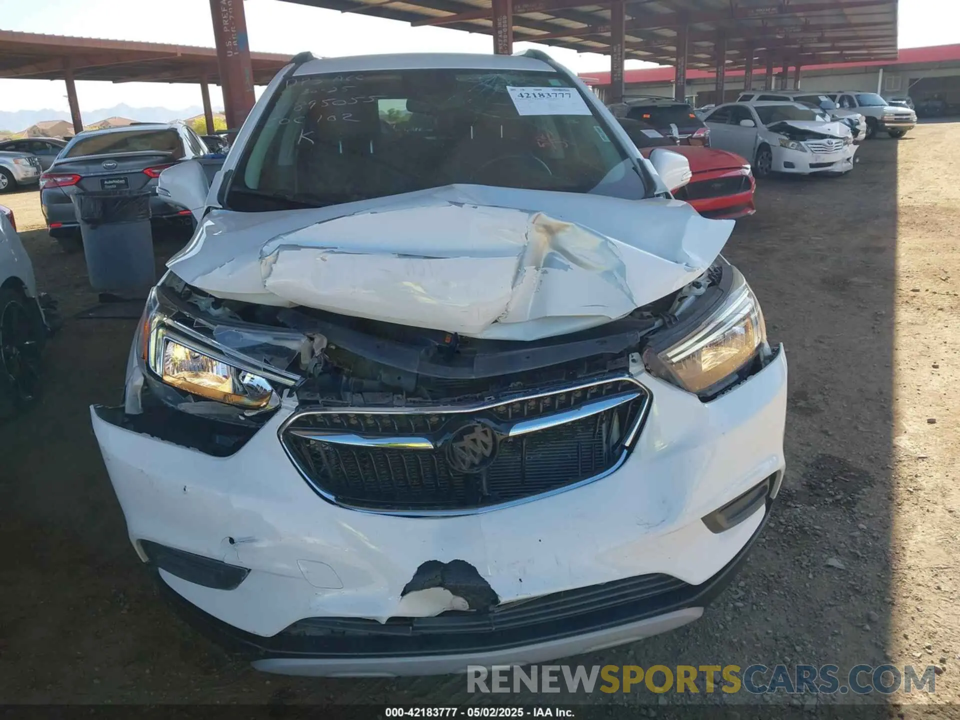 6 Photograph of a damaged car KL4CJASB4KB895055 BUICK ENCORE 2019