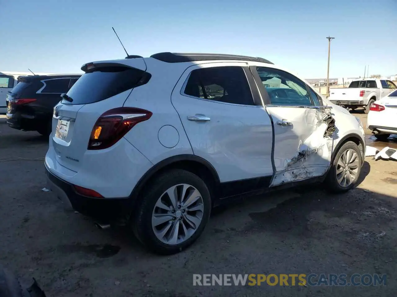 3 Photograph of a damaged car KL4CJASB4KB907995 BUICK ENCORE 2019