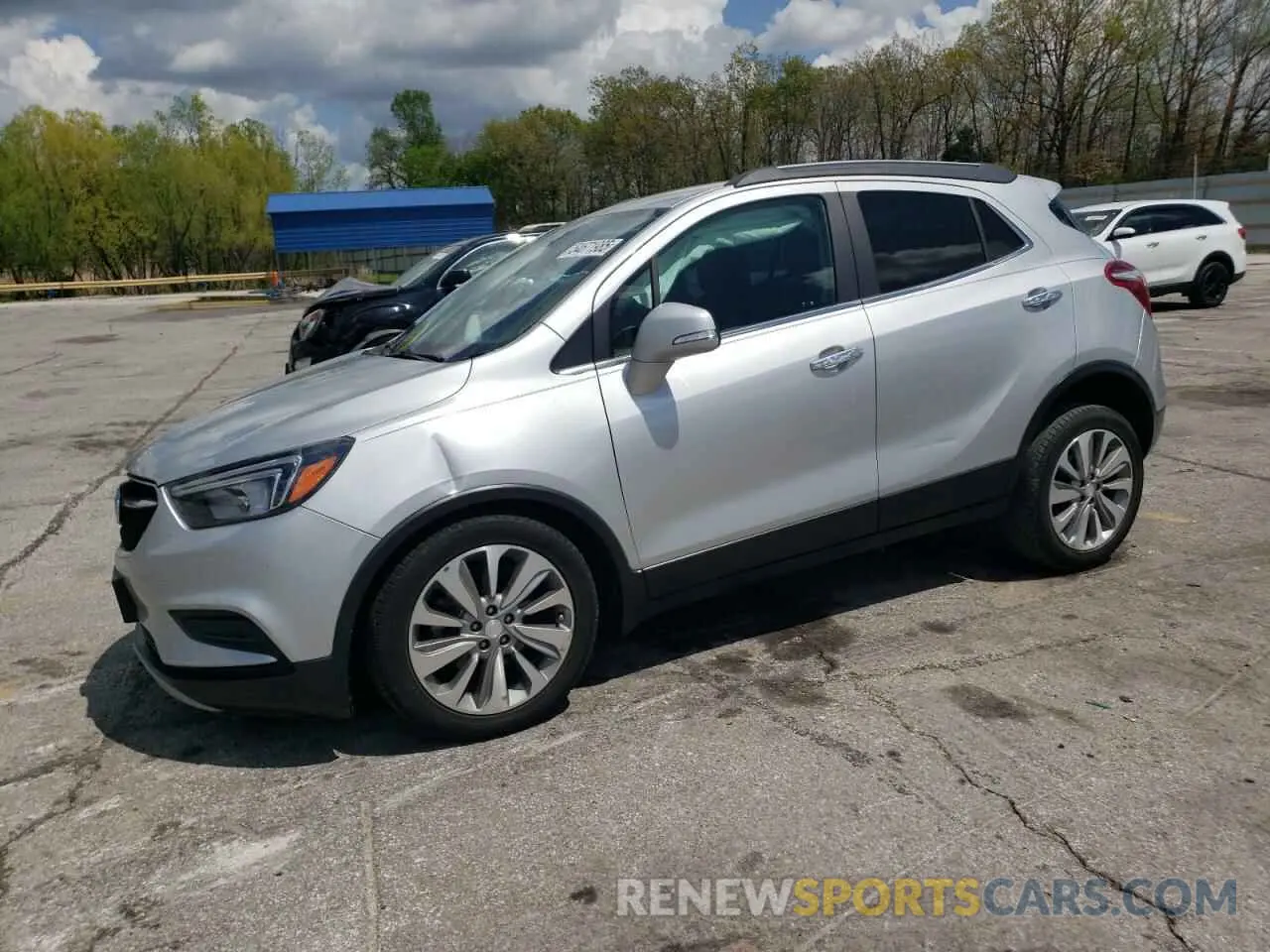 1 Photograph of a damaged car KL4CJASB4KB913456 BUICK ENCORE 2019
