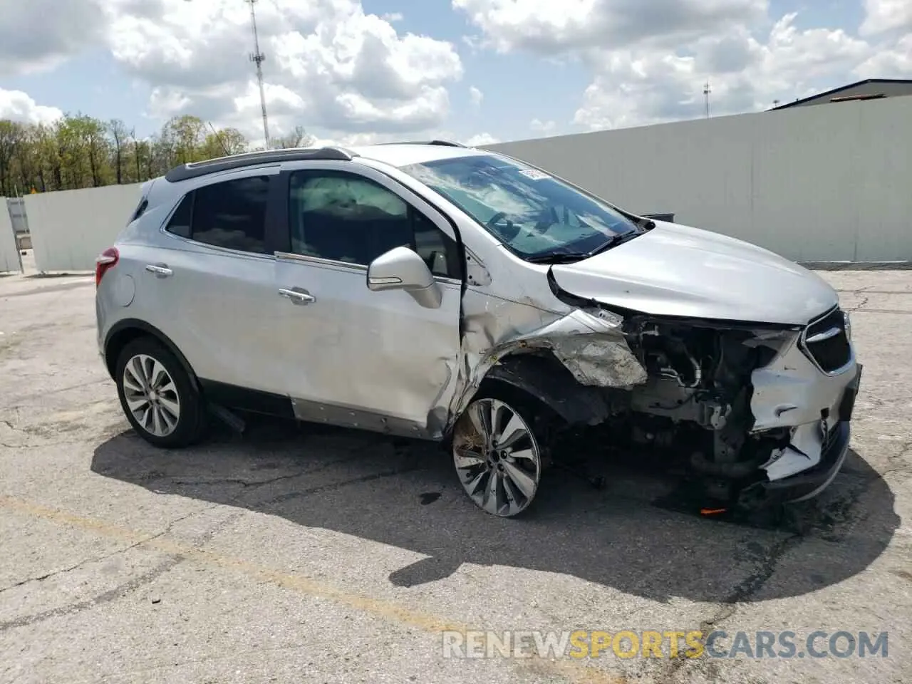 4 Photograph of a damaged car KL4CJASB4KB913456 BUICK ENCORE 2019