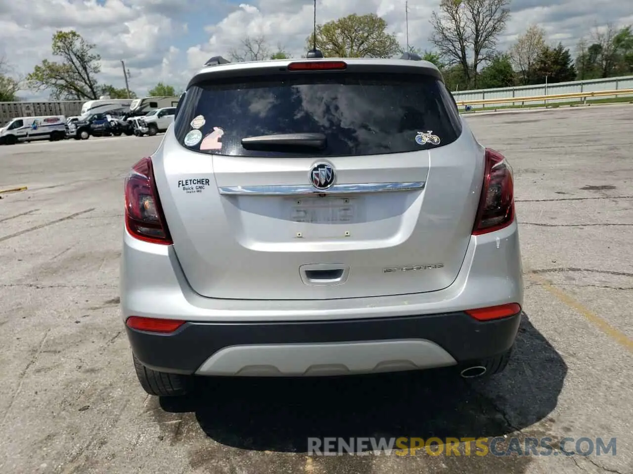 6 Photograph of a damaged car KL4CJASB4KB913456 BUICK ENCORE 2019