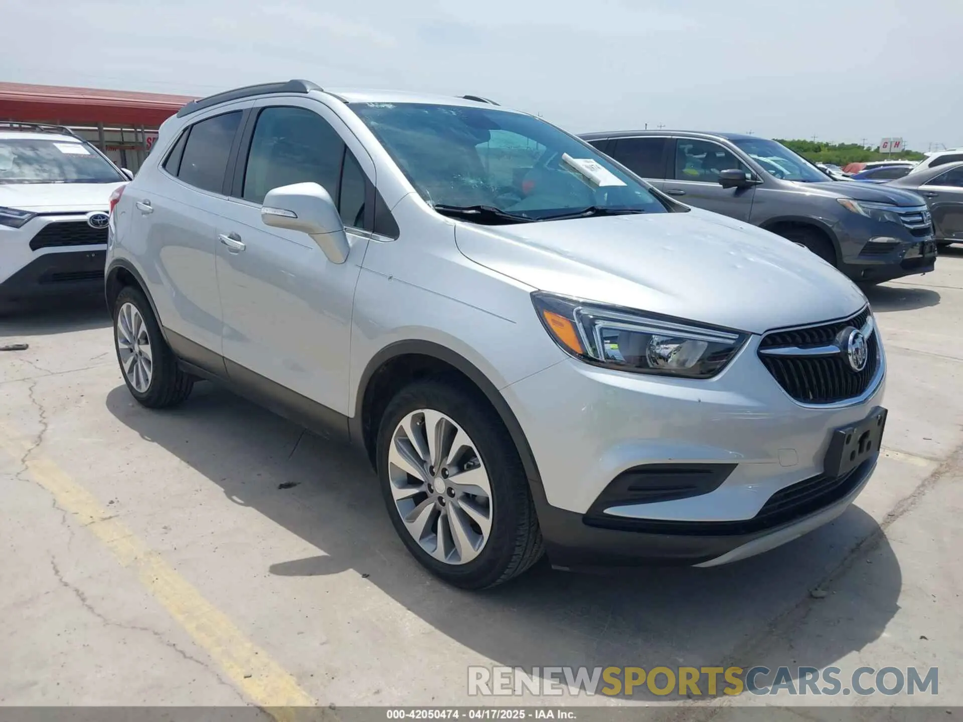1 Photograph of a damaged car KL4CJASB4KB923484 BUICK ENCORE 2019