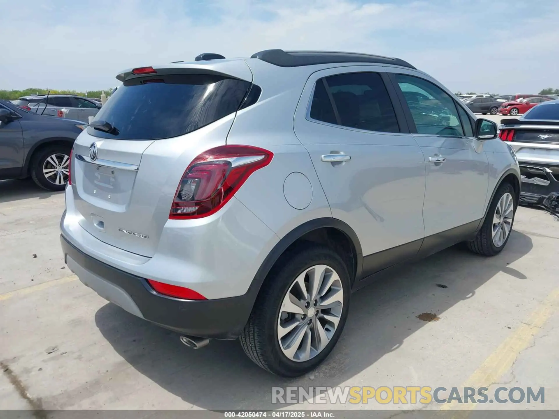 4 Photograph of a damaged car KL4CJASB4KB923484 BUICK ENCORE 2019