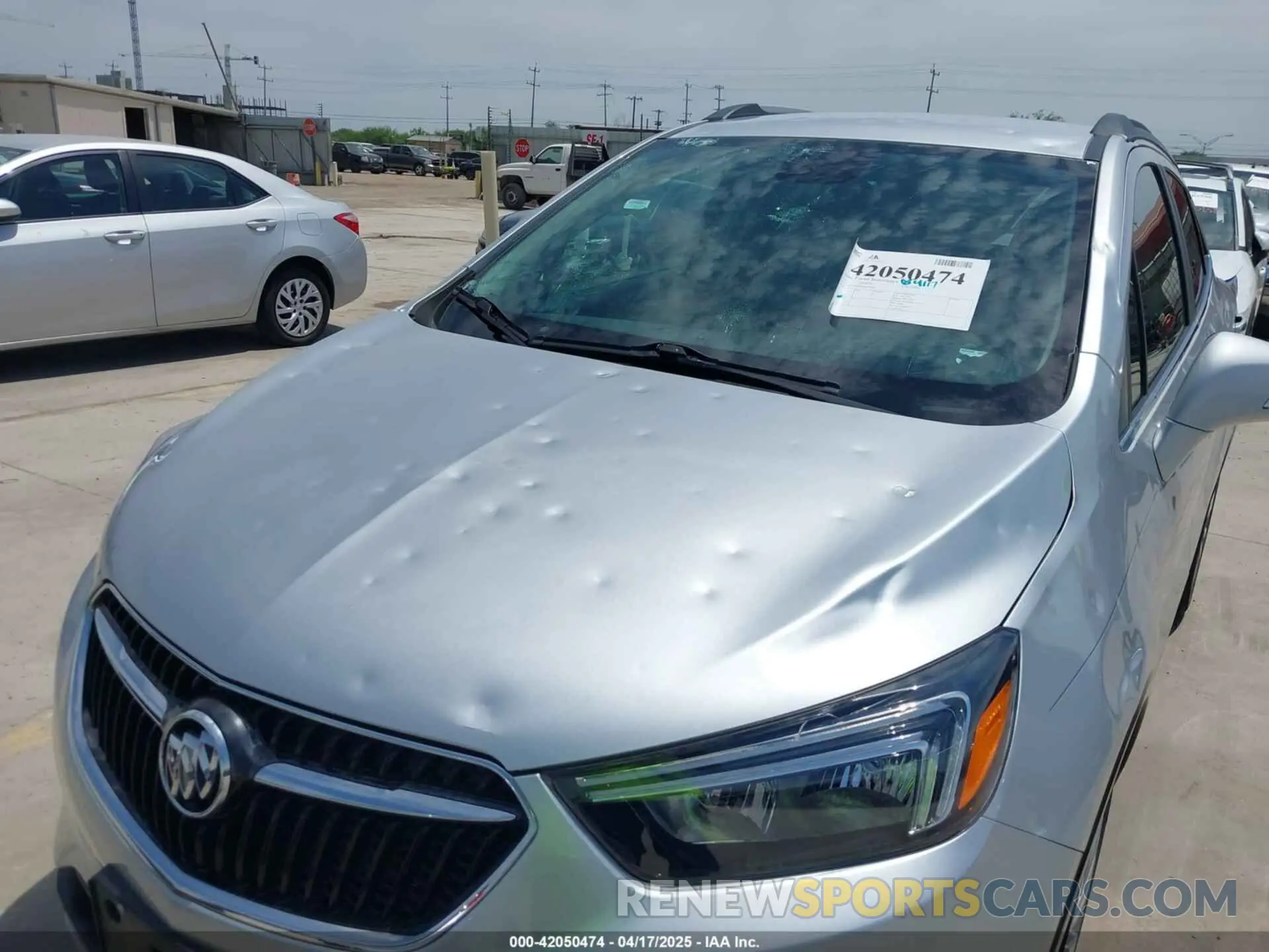 6 Photograph of a damaged car KL4CJASB4KB923484 BUICK ENCORE 2019