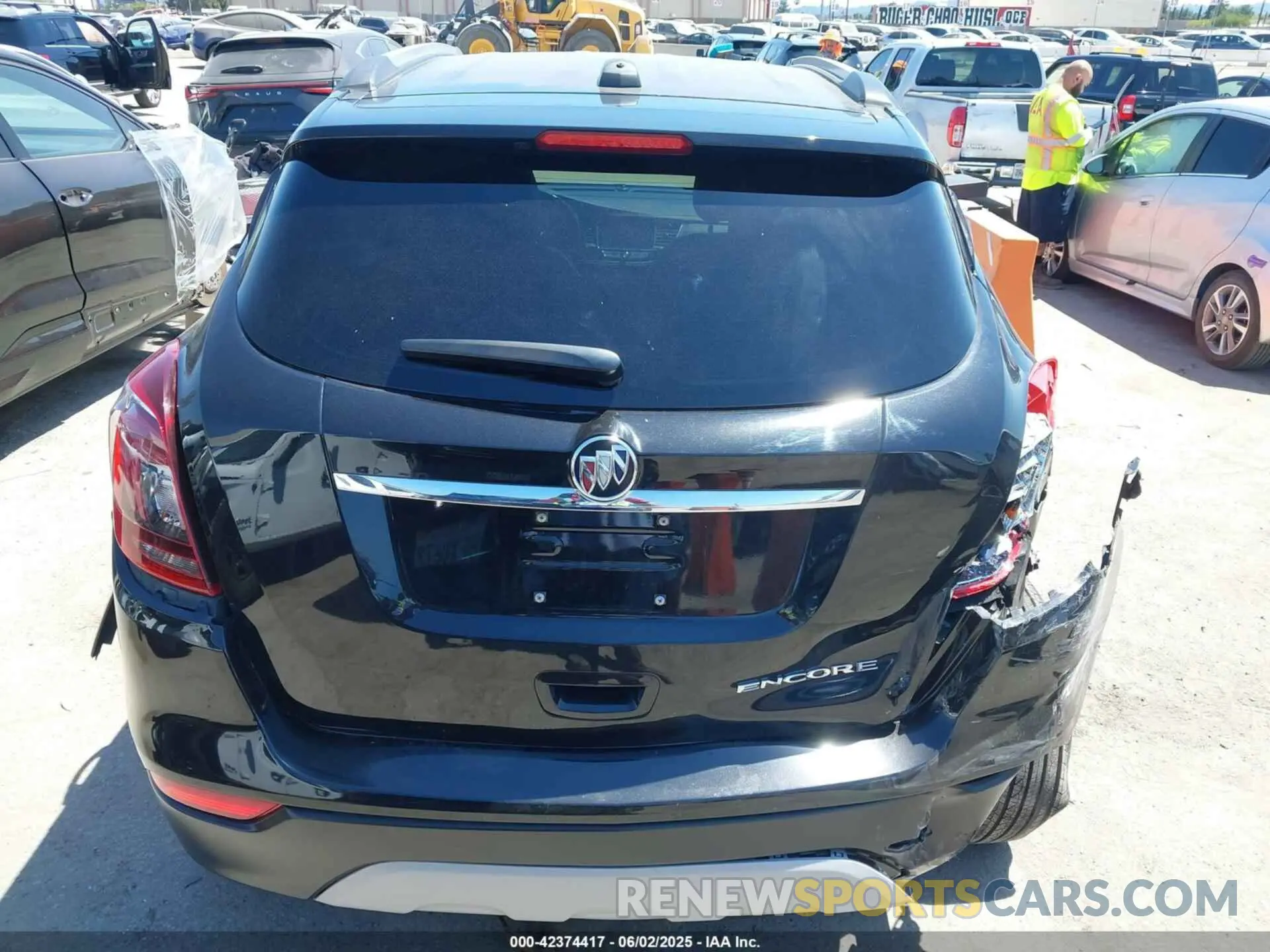 16 Photograph of a damaged car KL4CJASB4KB927163 BUICK ENCORE 2019