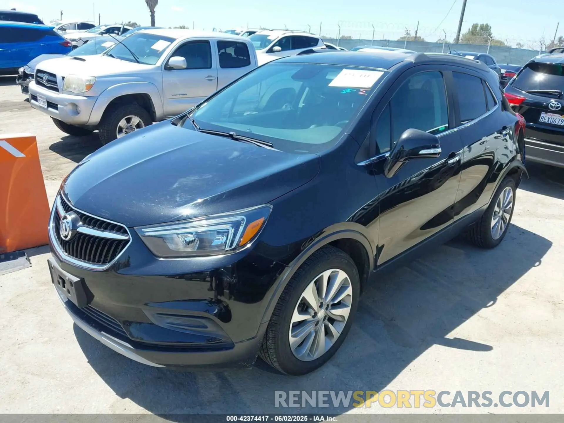 2 Photograph of a damaged car KL4CJASB4KB927163 BUICK ENCORE 2019
