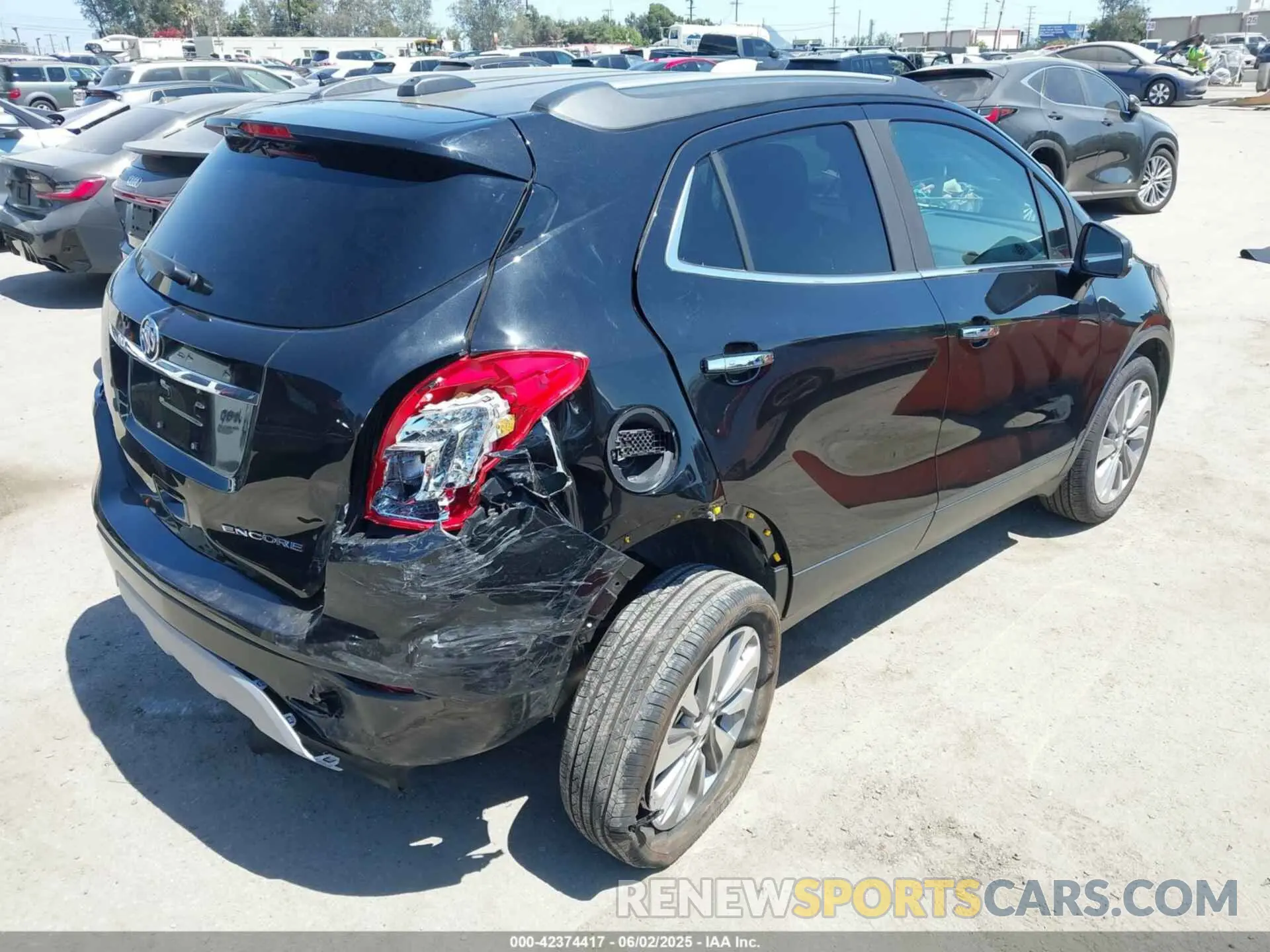 4 Photograph of a damaged car KL4CJASB4KB927163 BUICK ENCORE 2019