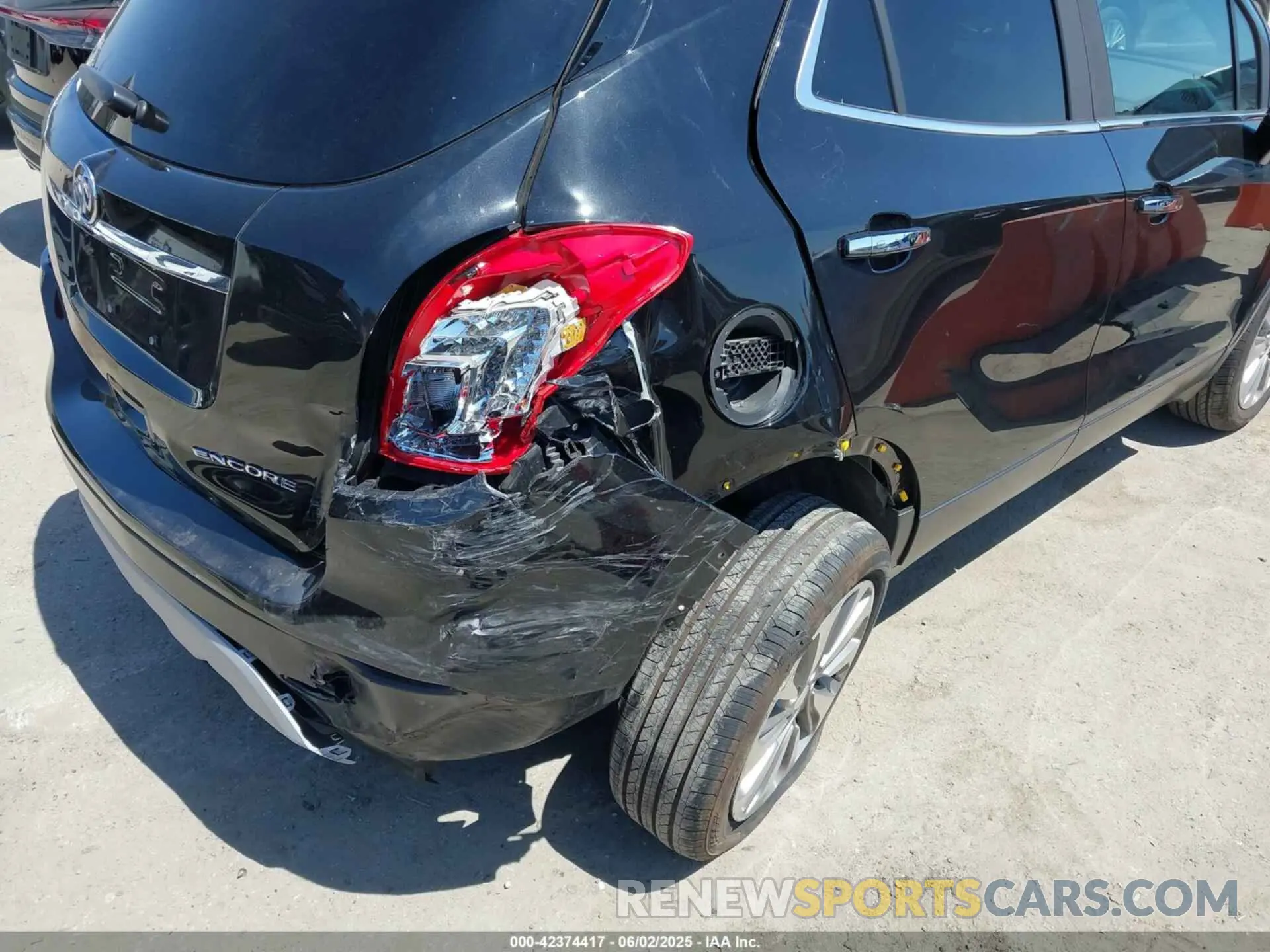 6 Photograph of a damaged car KL4CJASB4KB927163 BUICK ENCORE 2019